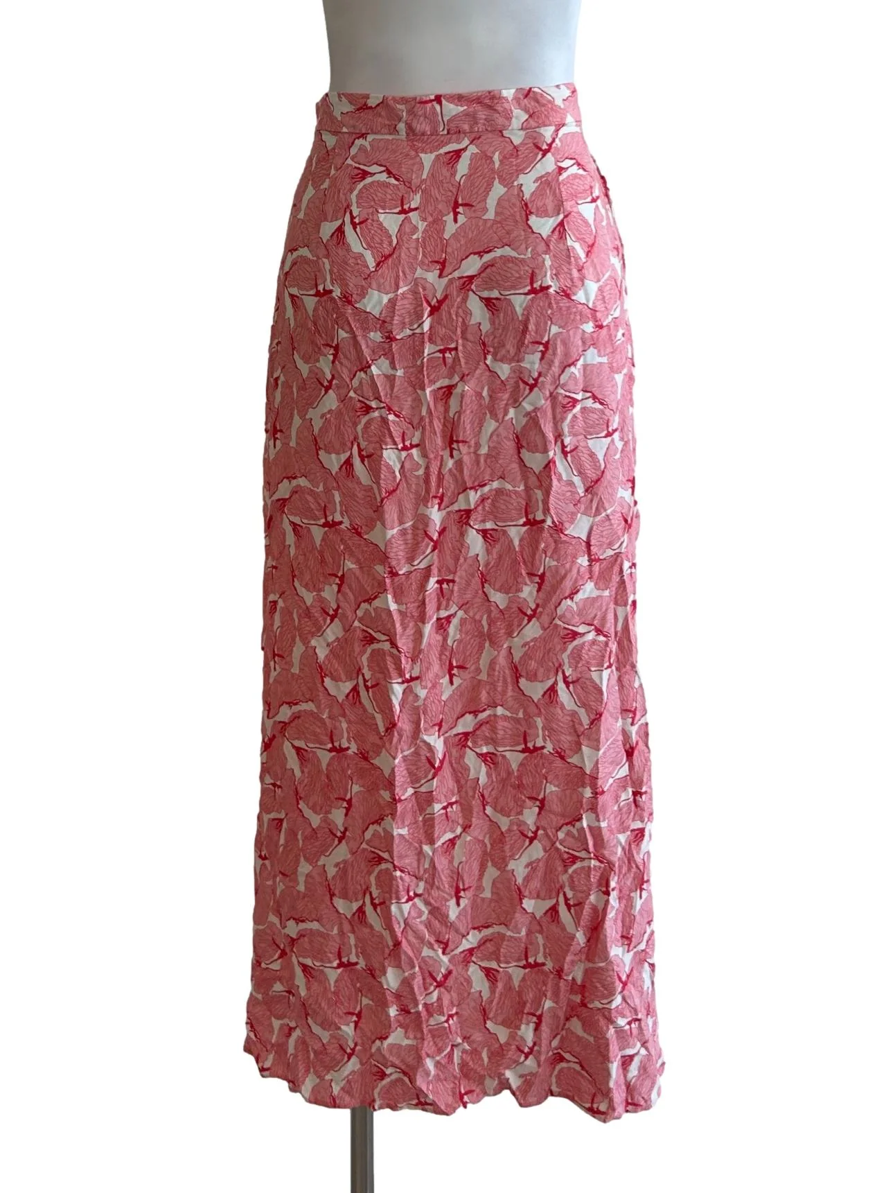 Littau Skirt - Wrap Midi Skirt In Pink Petal Print CSN - Image 6