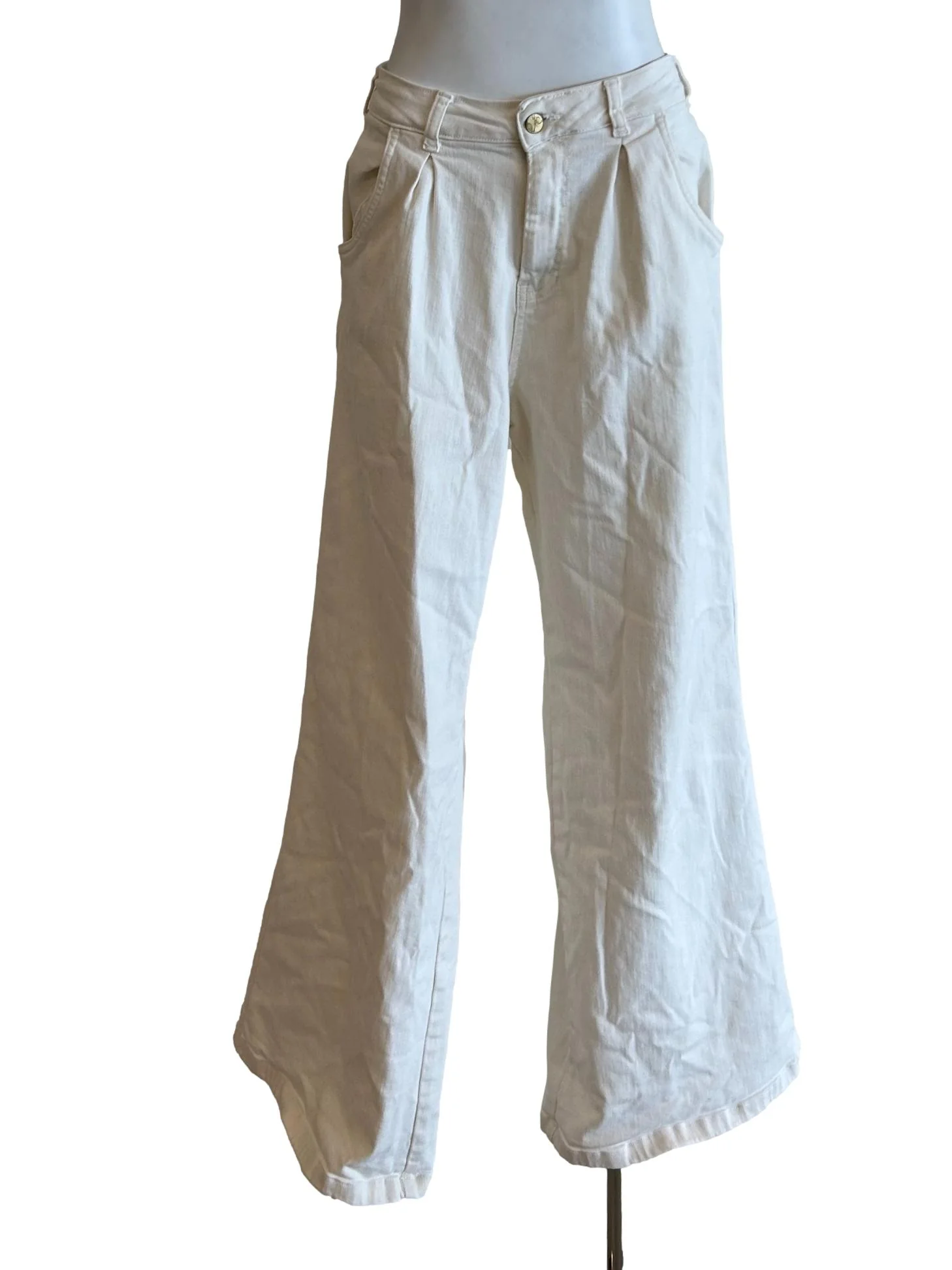 Los Angeles - High Rise Flared Wide Leg Jeans In Alto CSN - Image 7