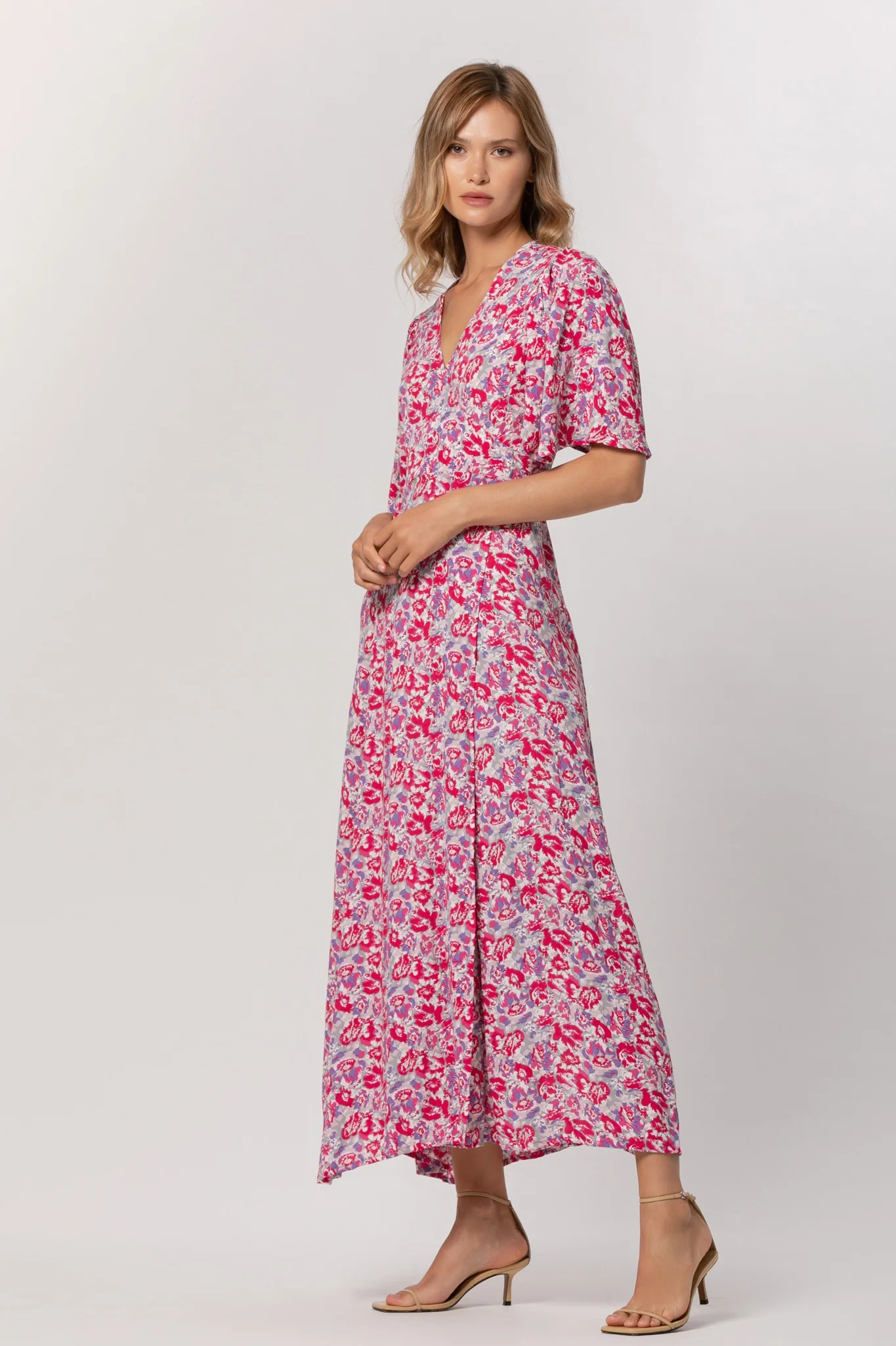 Mae Wrap Maxi In Audrey Floral - Multicolor CSN - Image 3