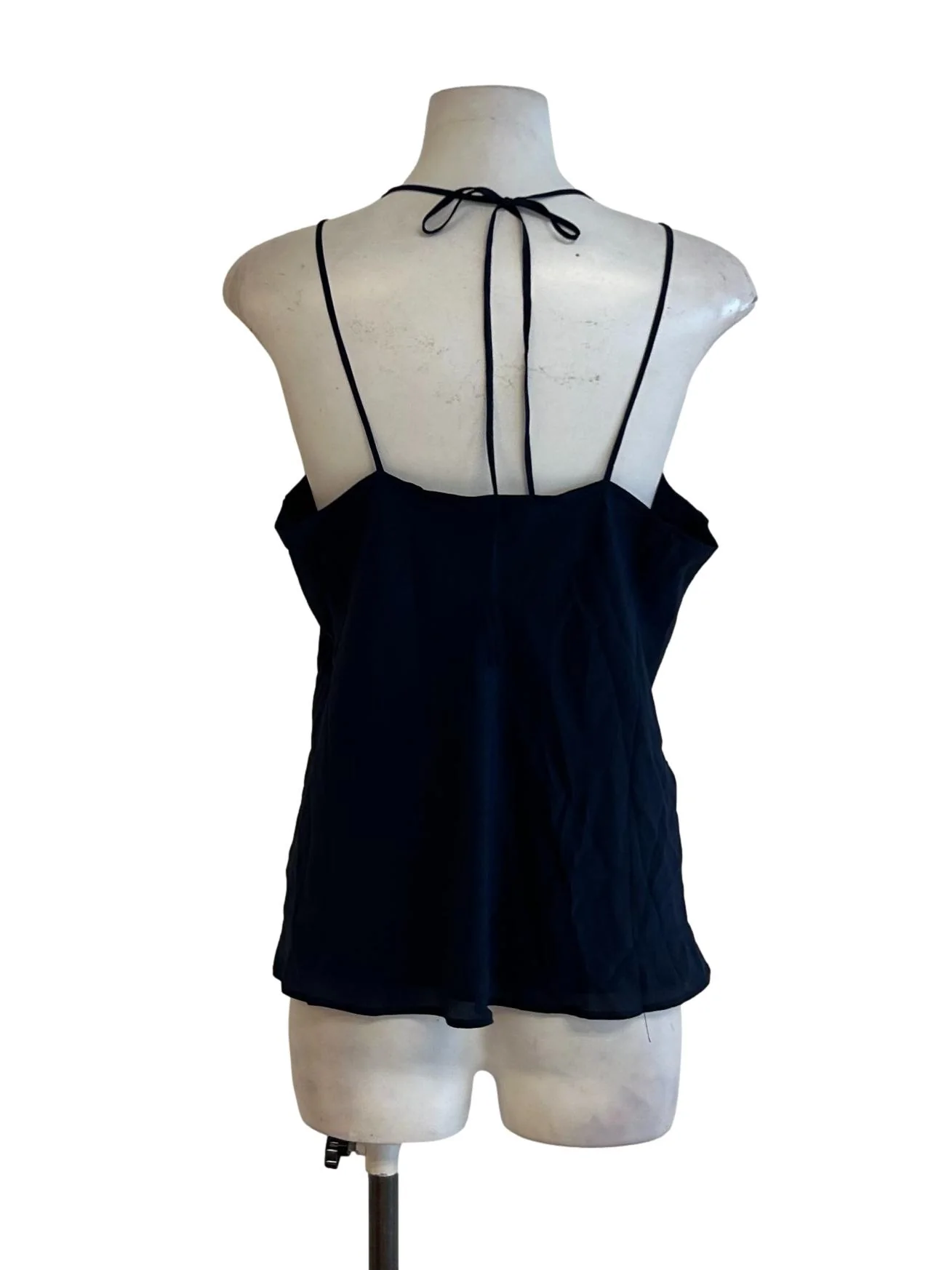Manresa Top - Spaghetti Double Strap Camisole In Navy CSN - Image 5