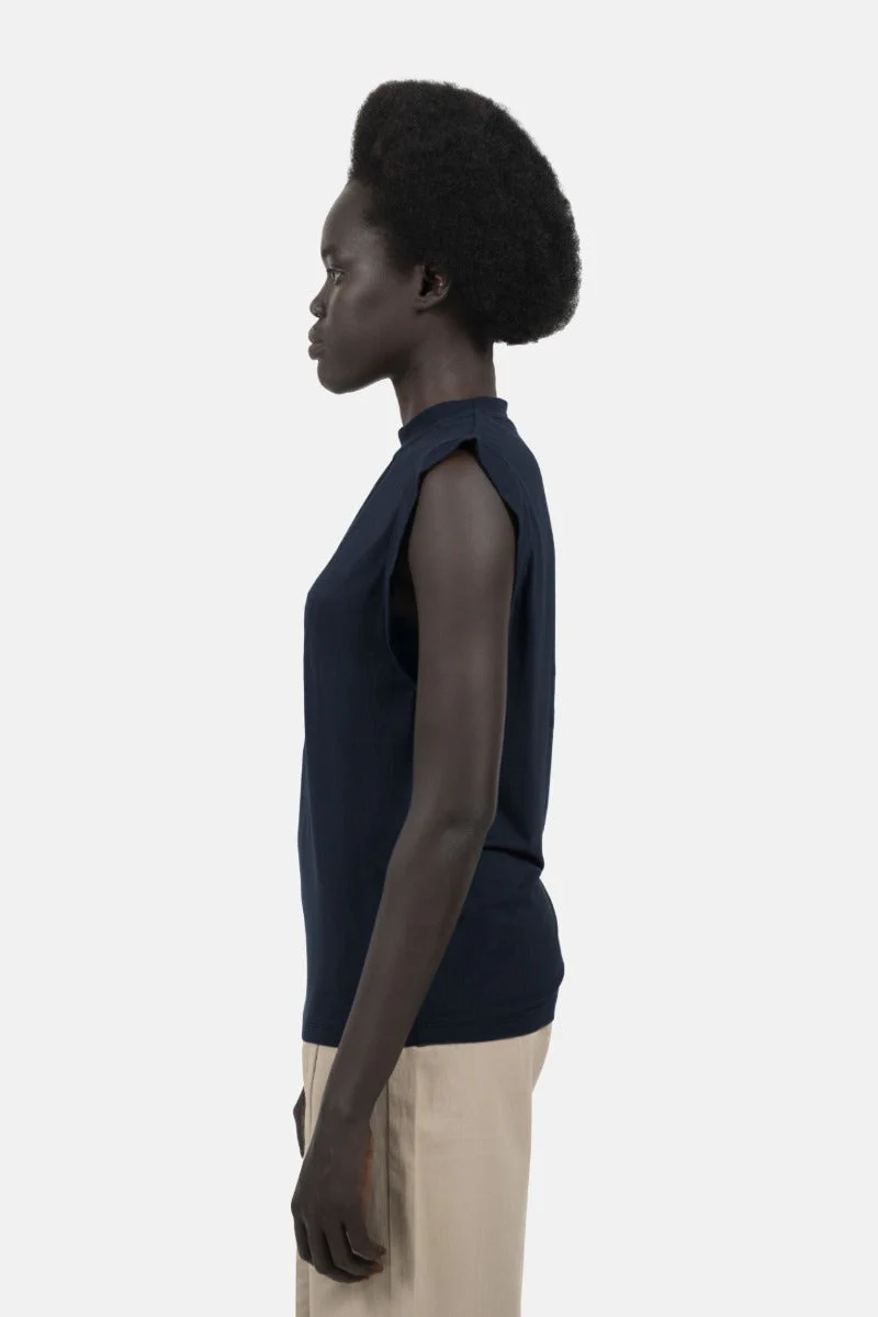 Marbella - Modal Sleeveless Top Kalonji Blue CSN - Image 3