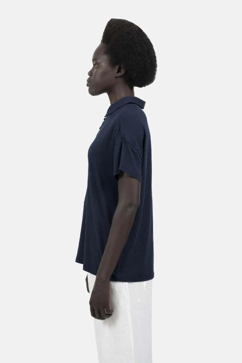 Metz Modal Polo Shirt - Kalonji Blue CSN - Image 2