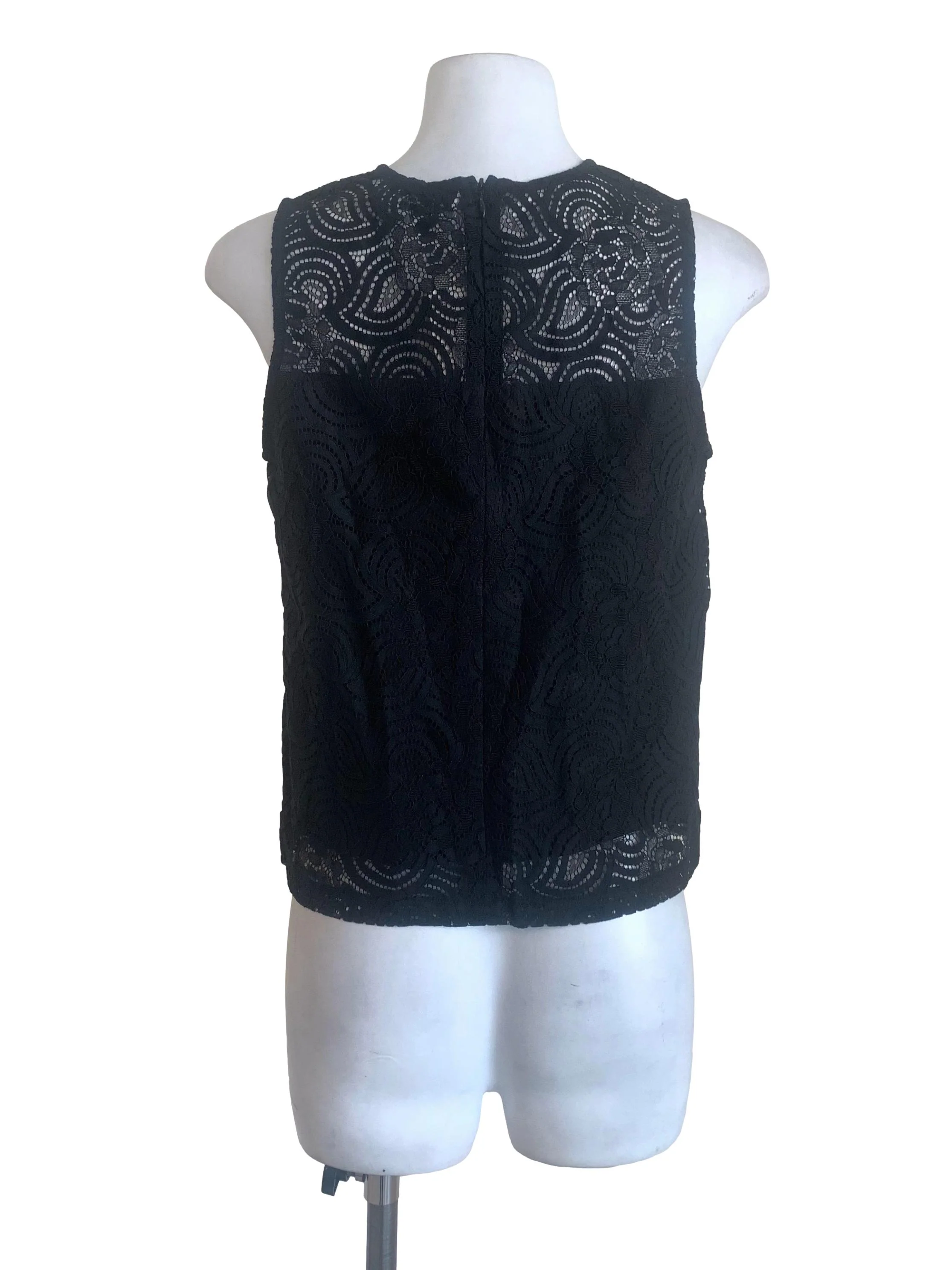 Midnight Black Pattern Top - Image 2