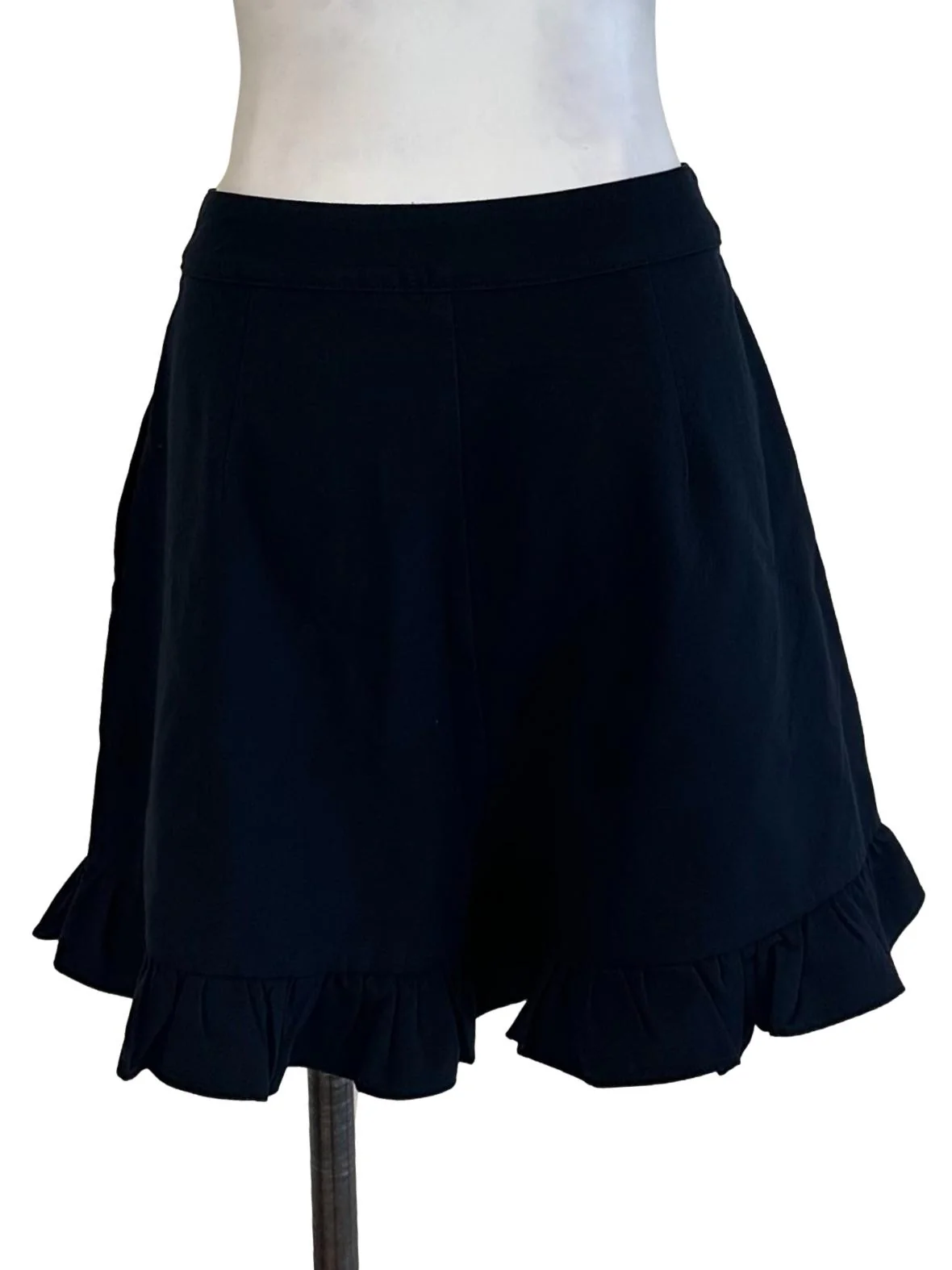 Midnight Blue Ruffle Shorts - Image 2