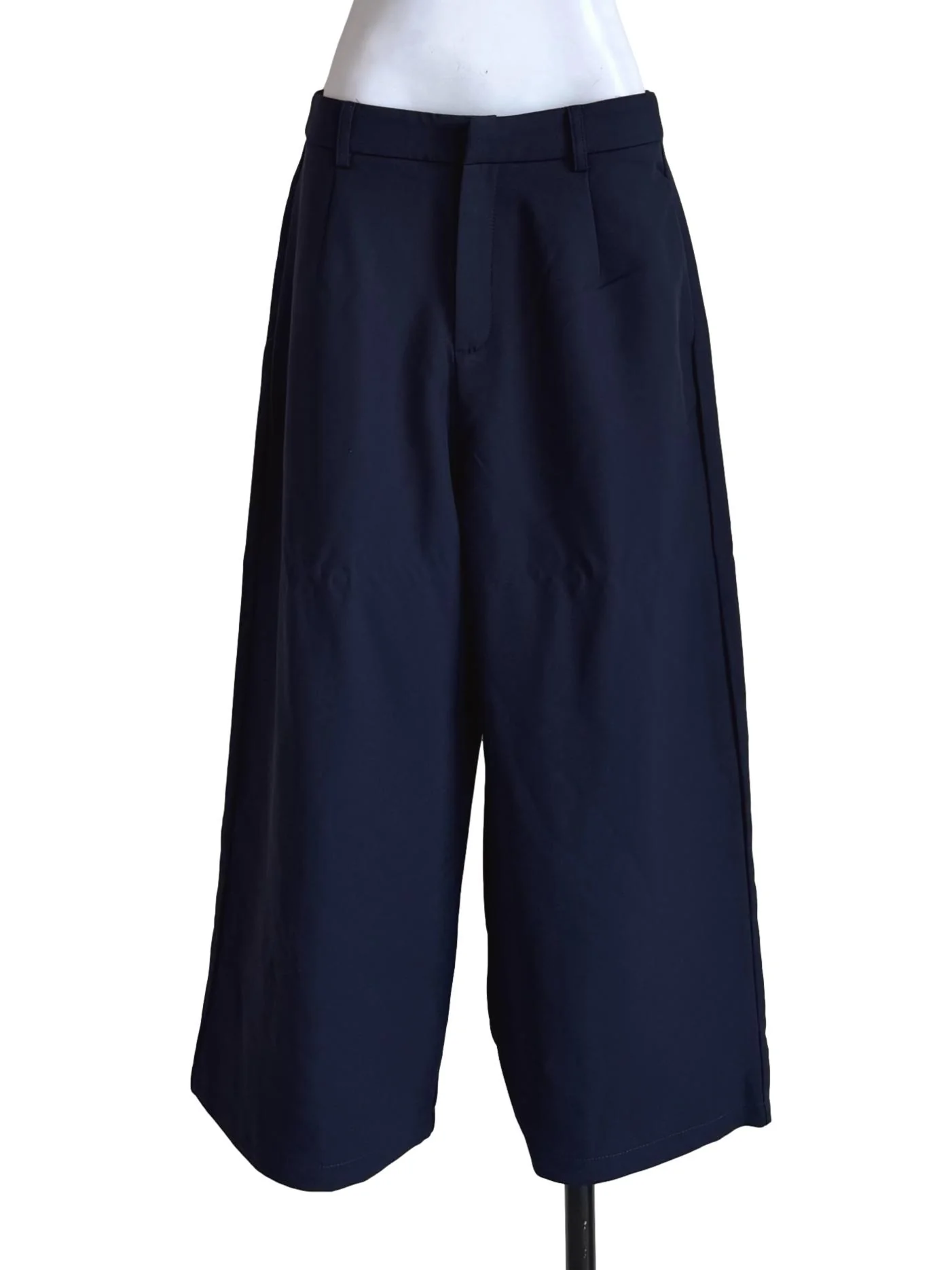 Midnight Blue Wide Leg Pants