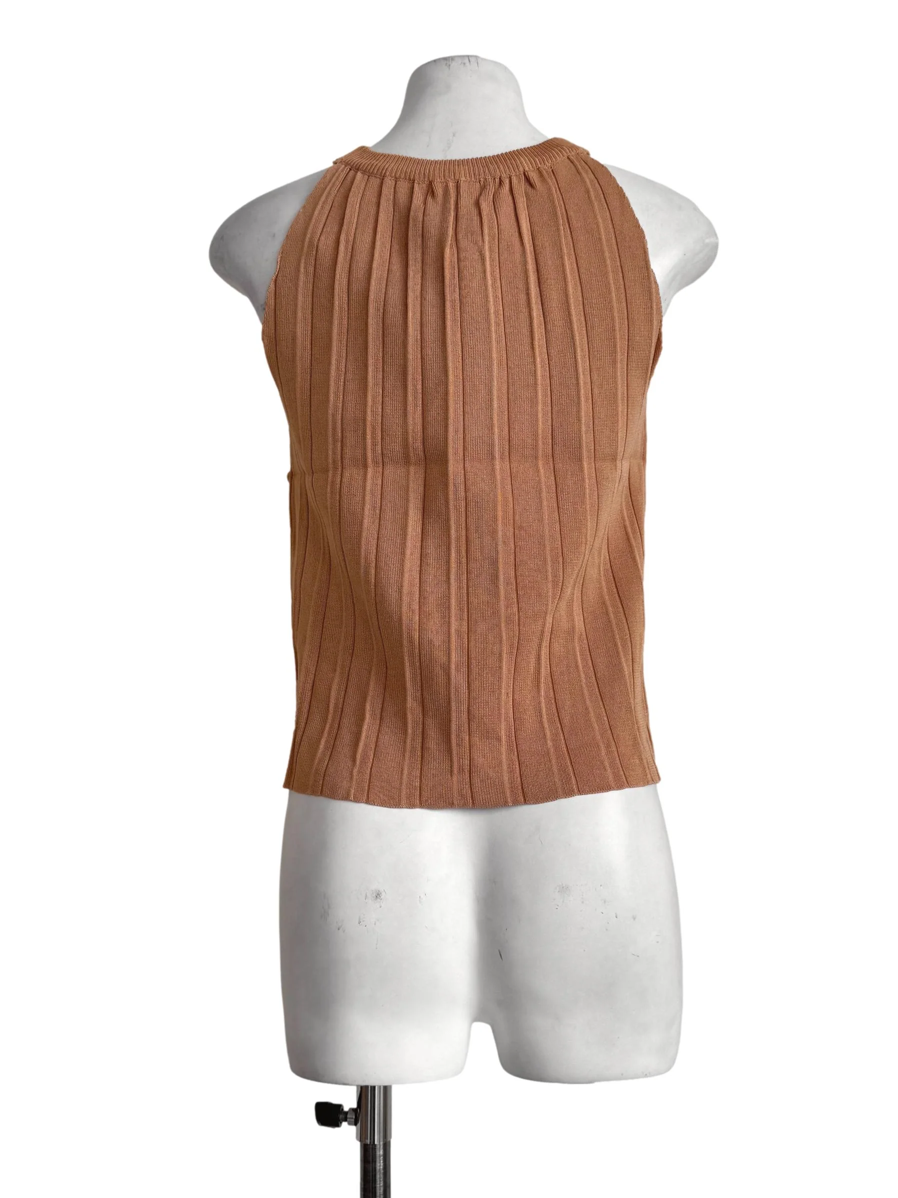 Milk Tea High Neck Top - Image 2