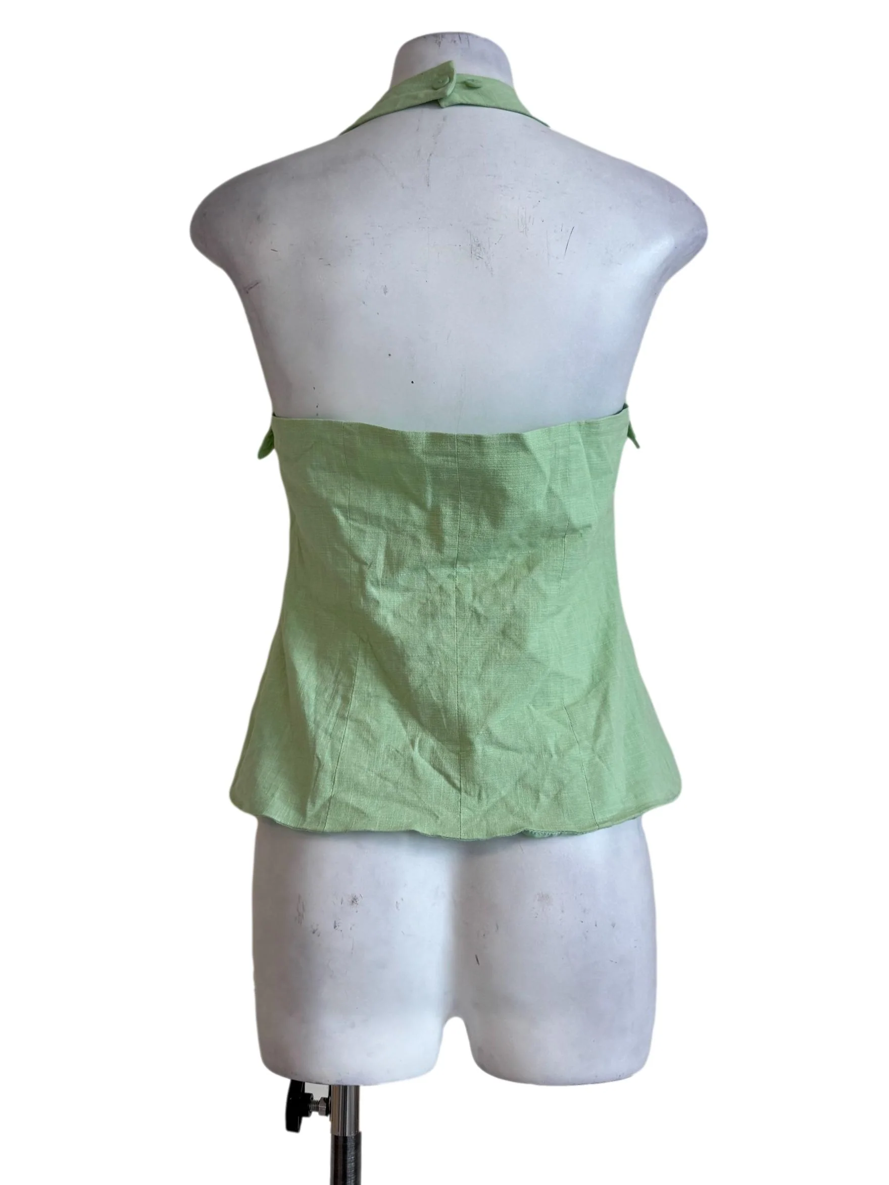 Mint Green Halter Neck Top - Image 2