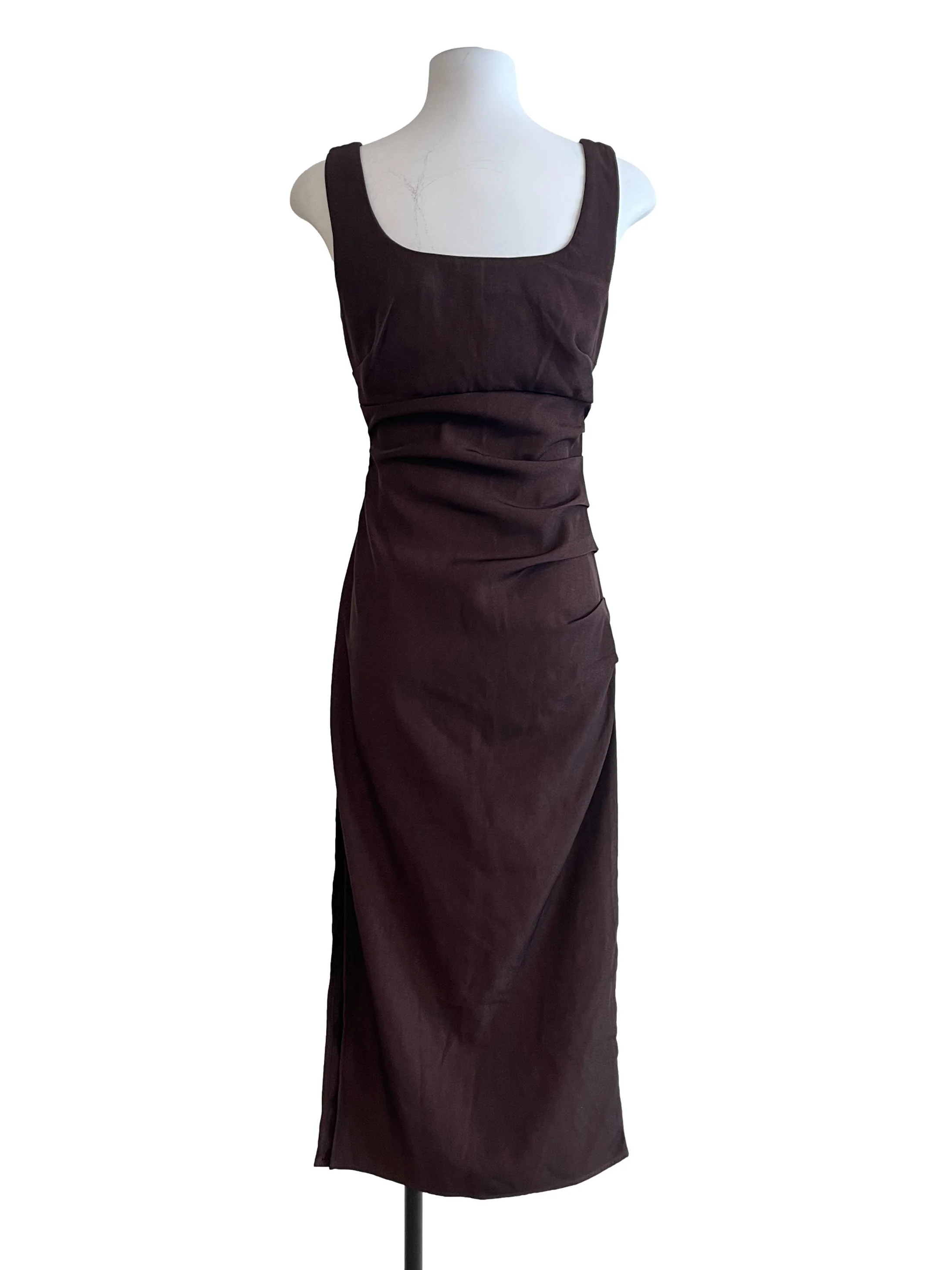 Mocha Brown Princess Dress - Image 2