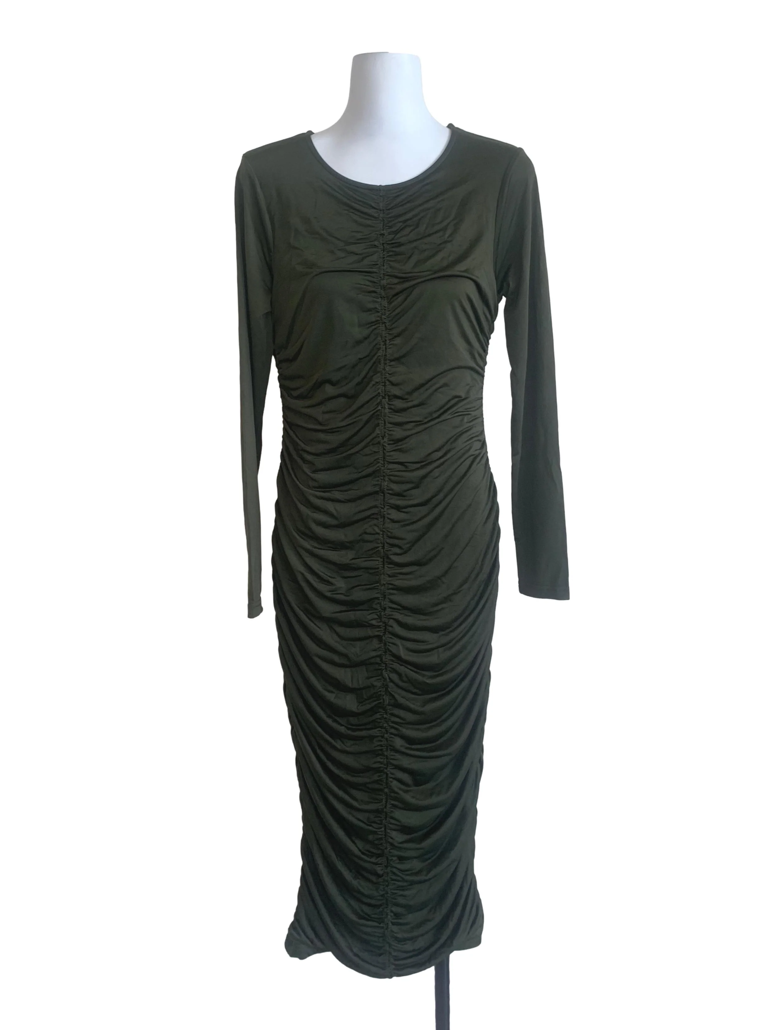 Moss Green Bodycon Dress
