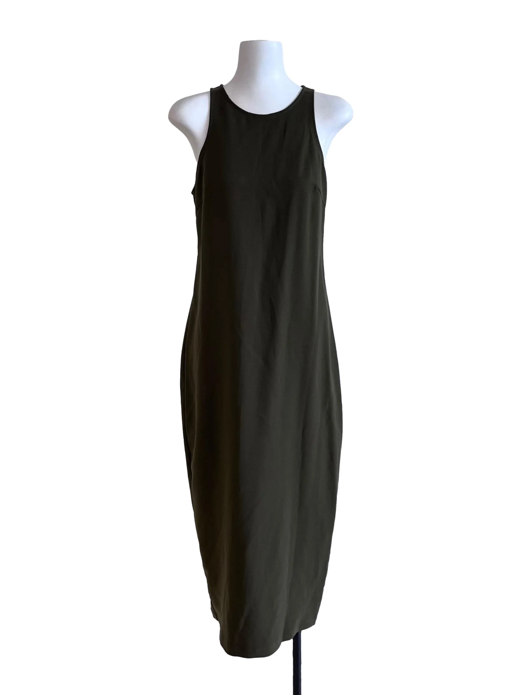 Moss Green Shift Dress