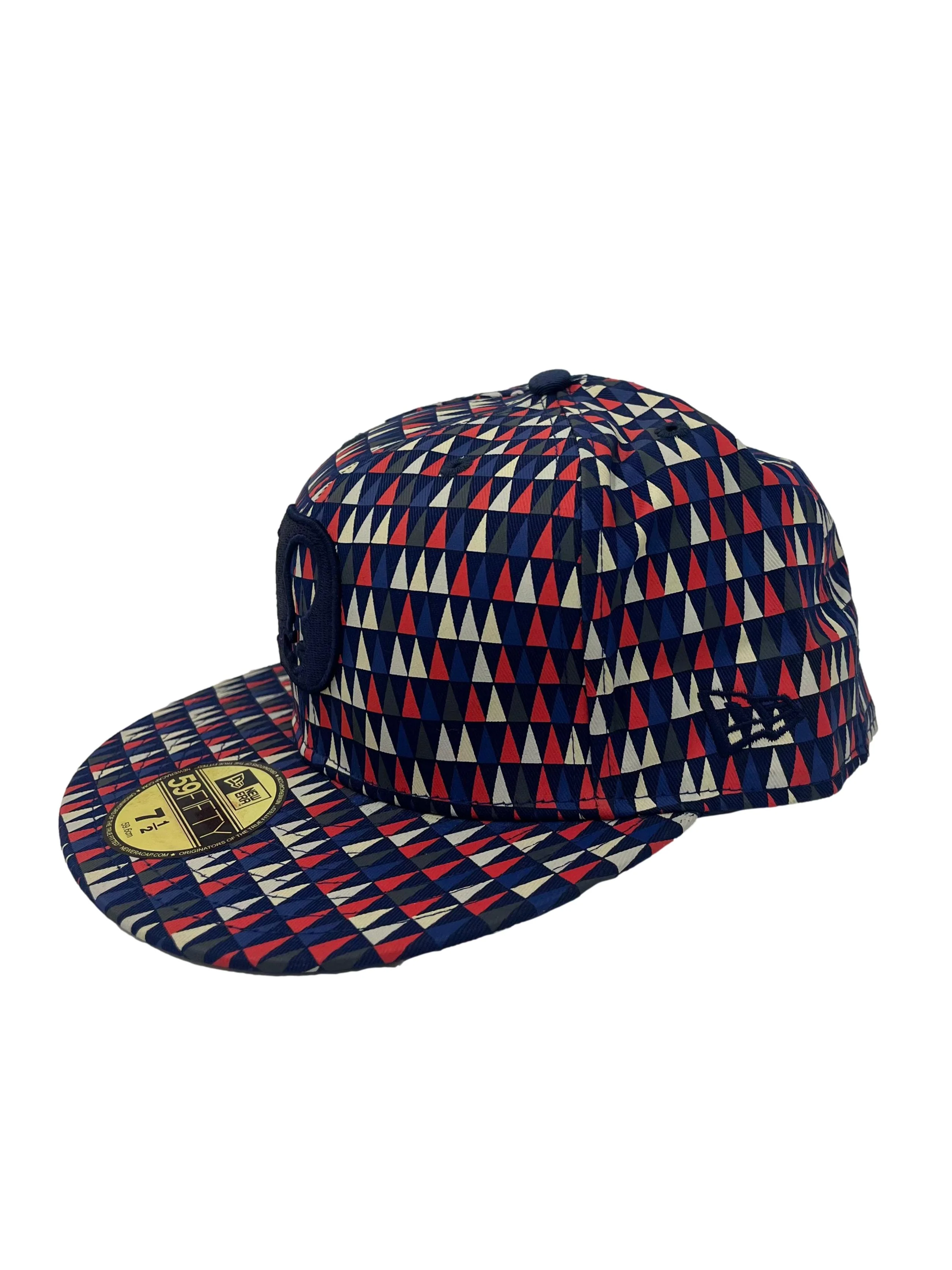 Multi Colour Print Snapback Cap - Image 3