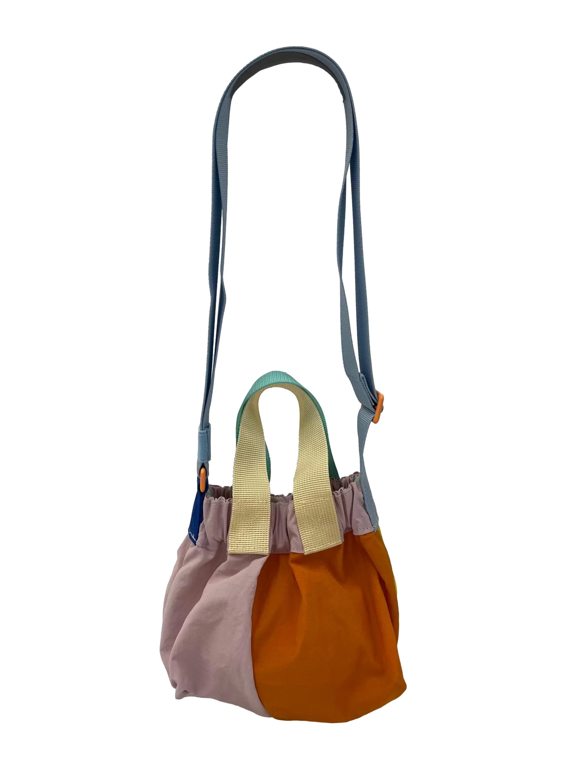 Multi Colour Super Panelled Micro Dumpling Bag - Image 2