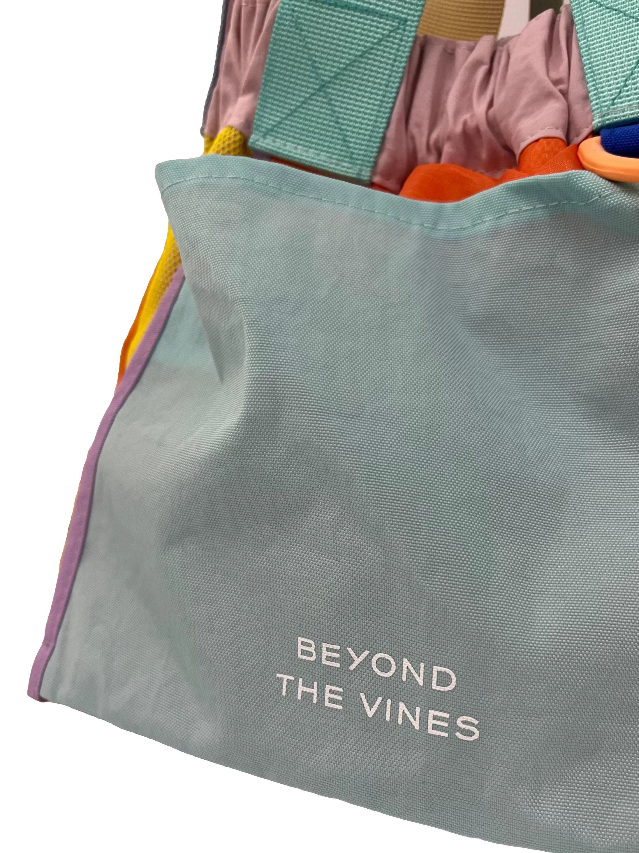Multi Colour Super Panelled XS Dumpling Bag - Image 3