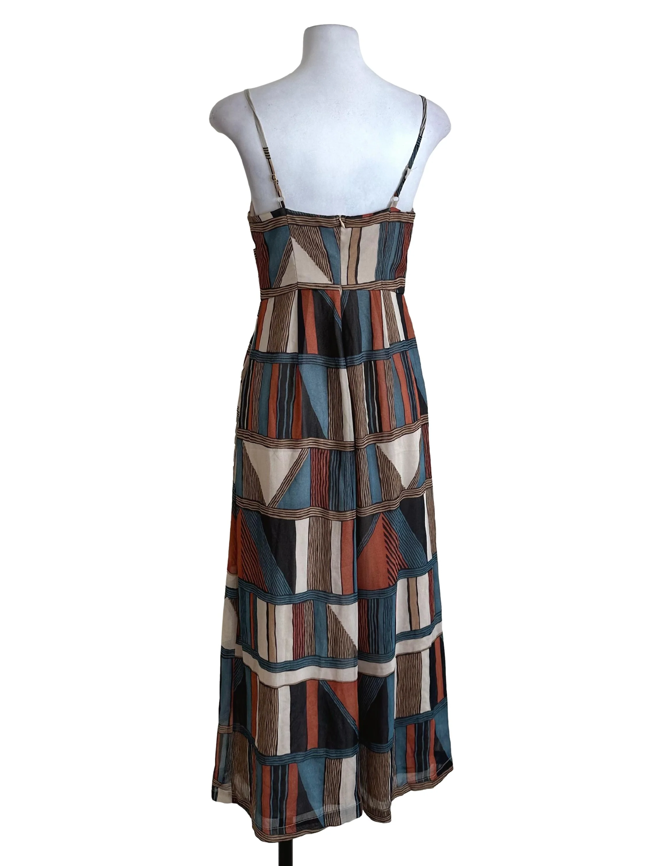 Multicolour Abstract Pattern Jumpsuit - Image 2