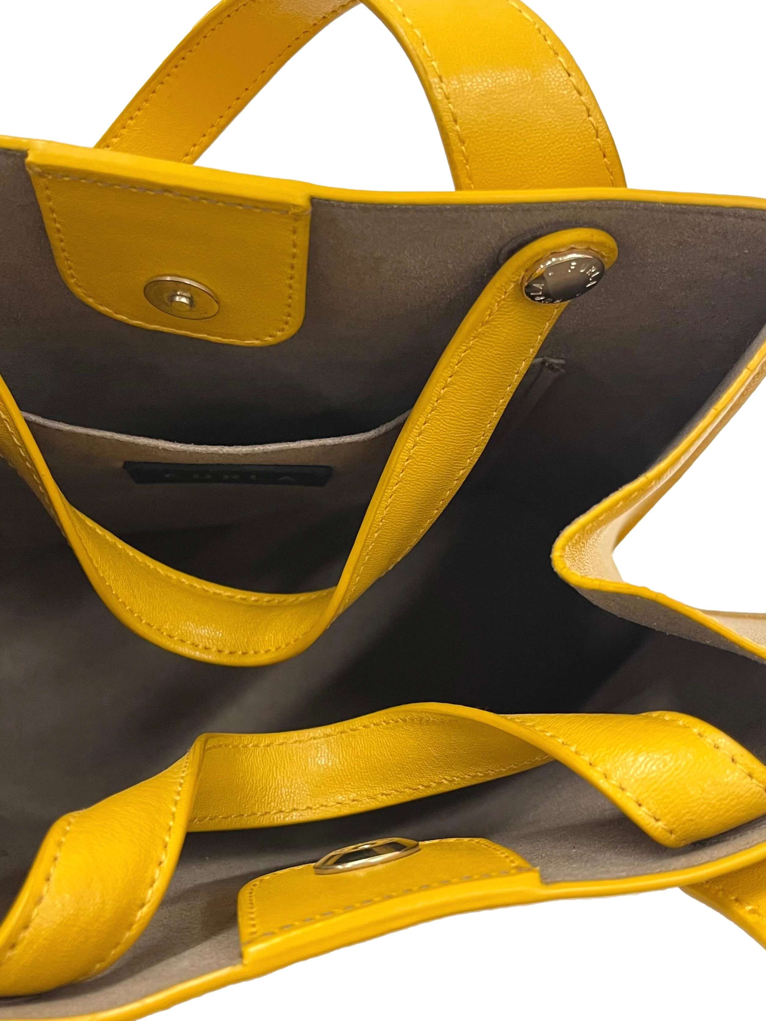 Mustard Yellow Musa Leather Tote Bag CSN - Image 6