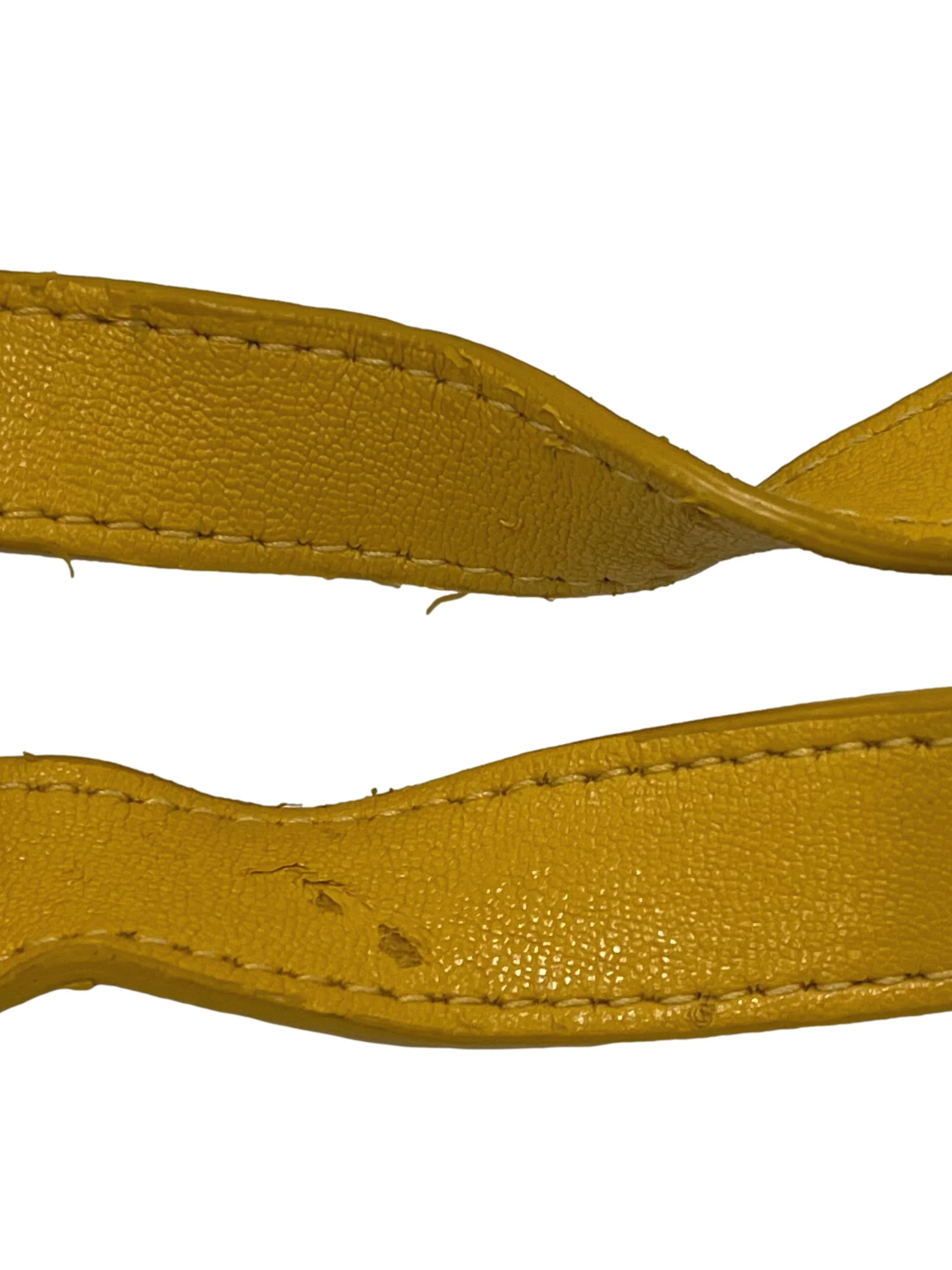 Mustard Yellow Musa Leather Tote Bag CSN - Image 7