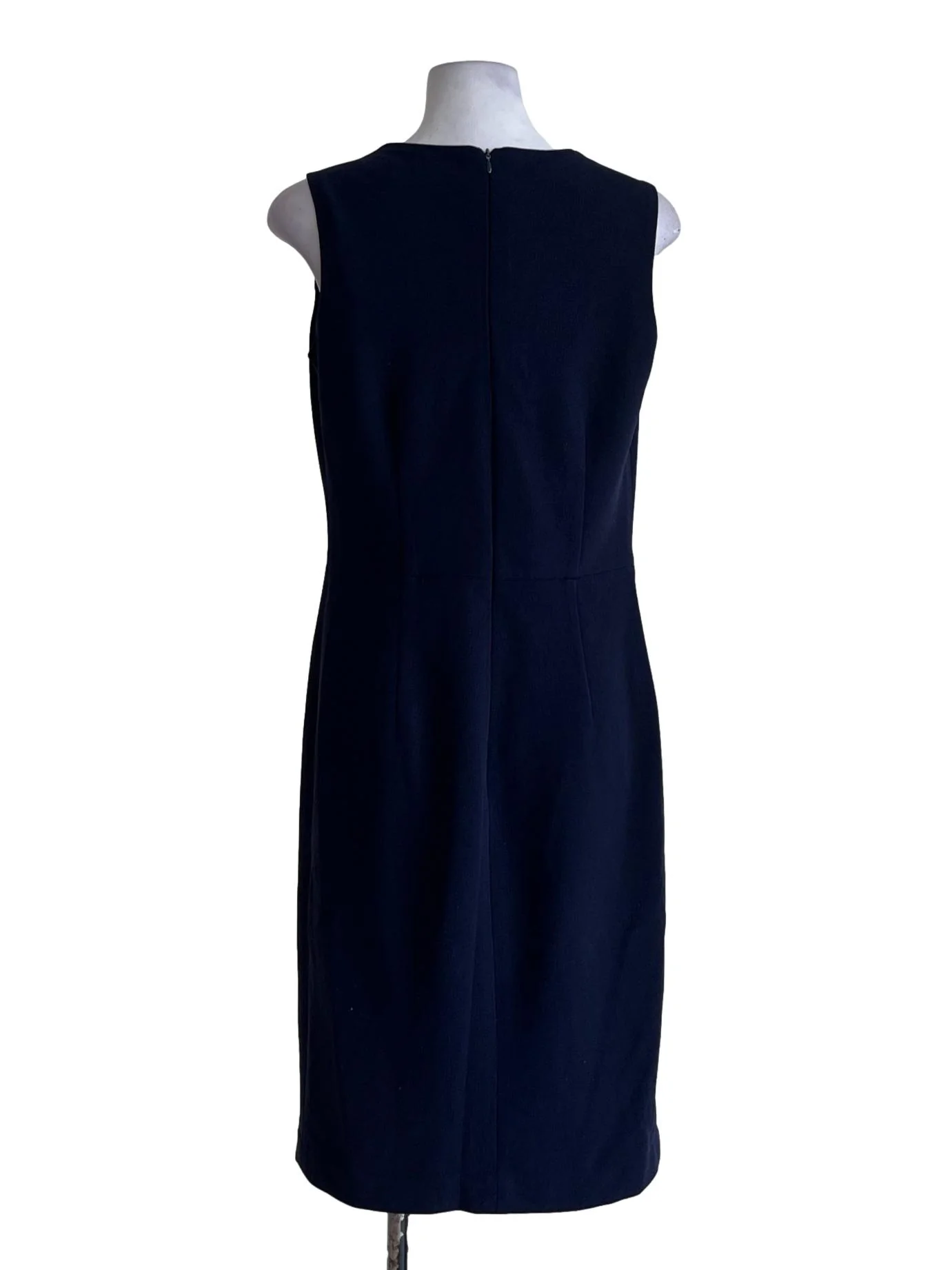 Navy Blue A-Line Dress - Image 2