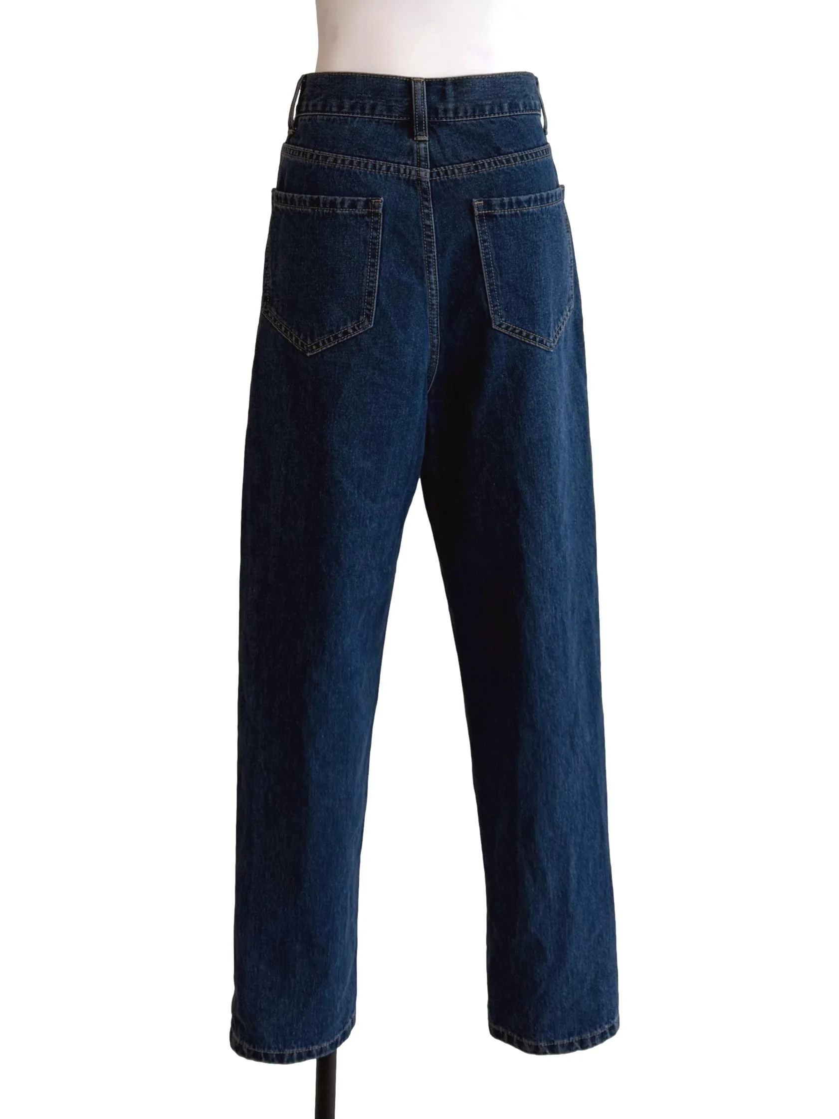 Navy Blue Baggy Pants TWL - Image 2
