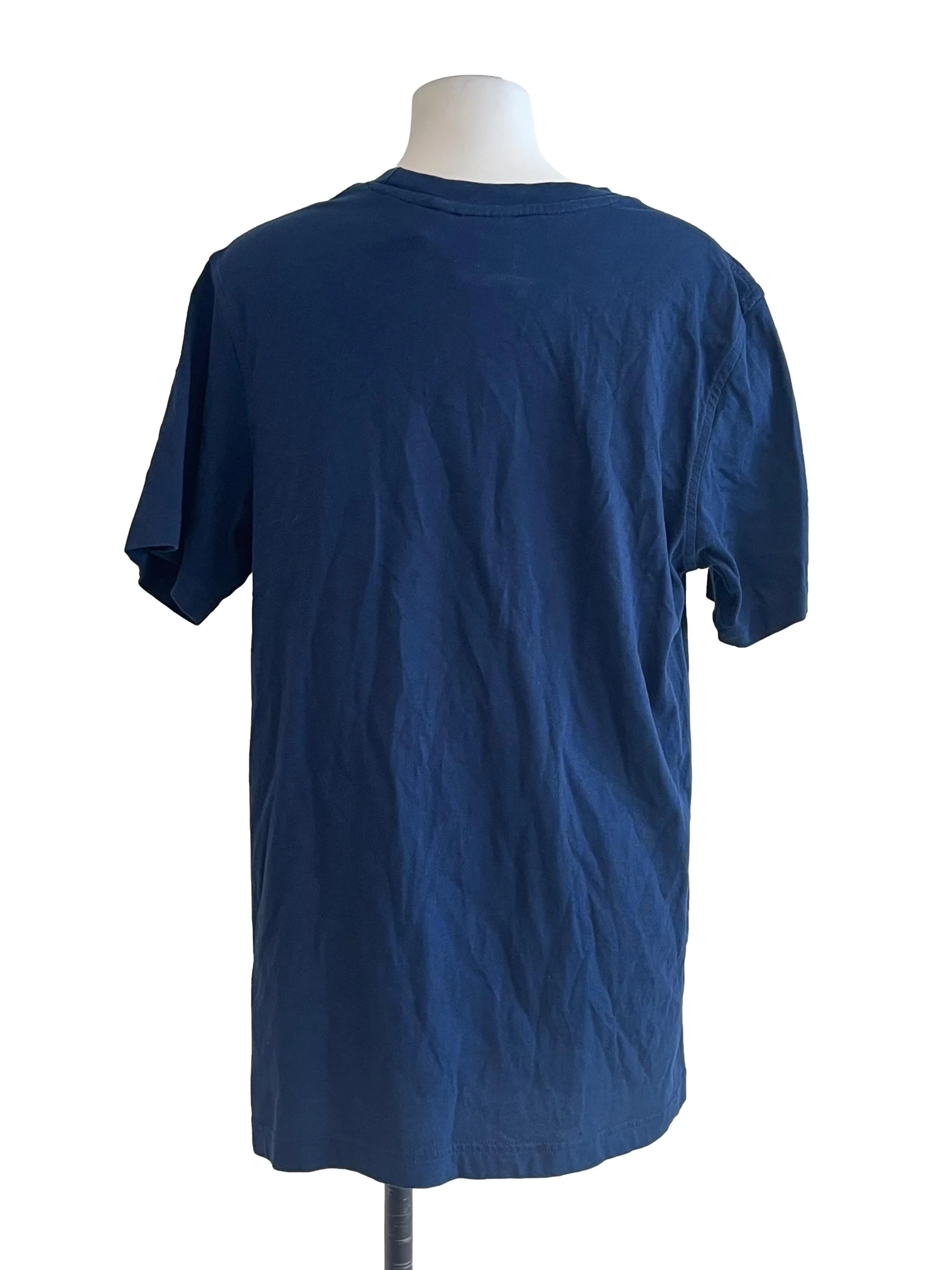 Navy Blue Crew Neck Shirt - Image 2