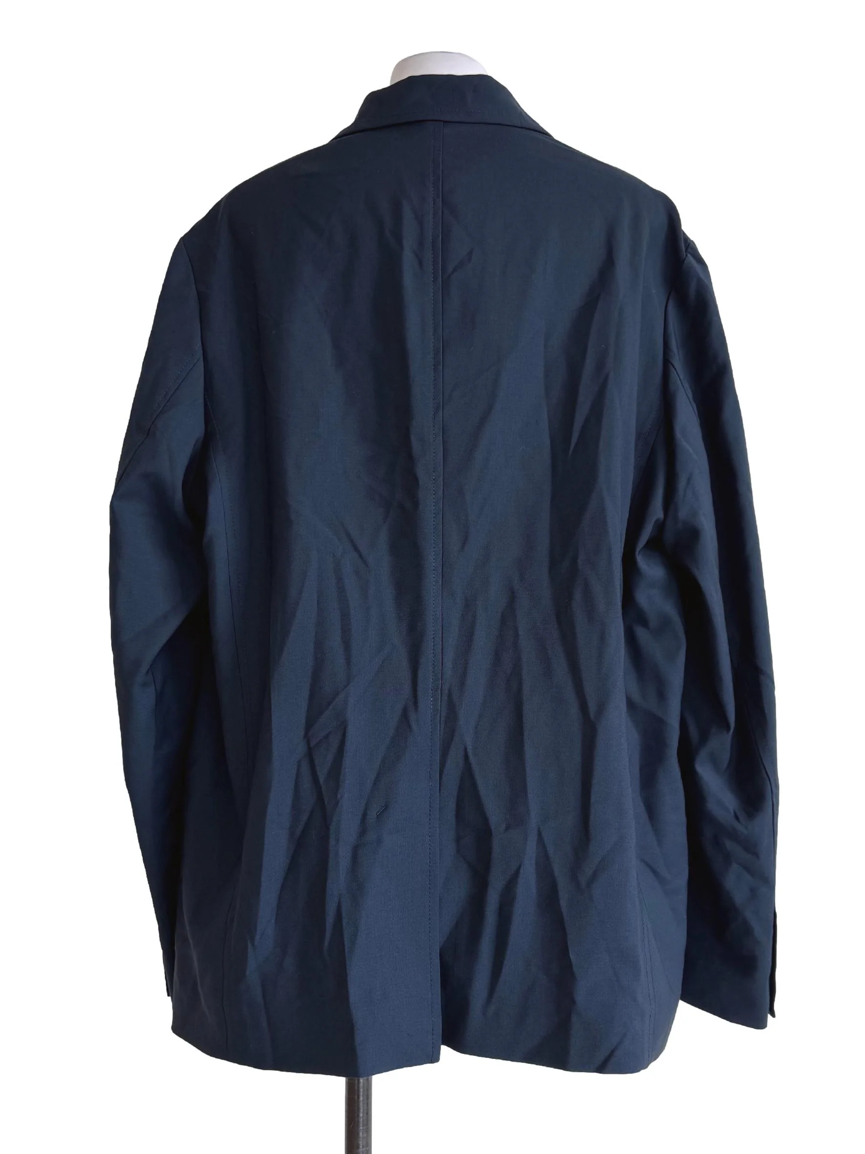 Navy Blue Long Sleeve Blazer - Image 2