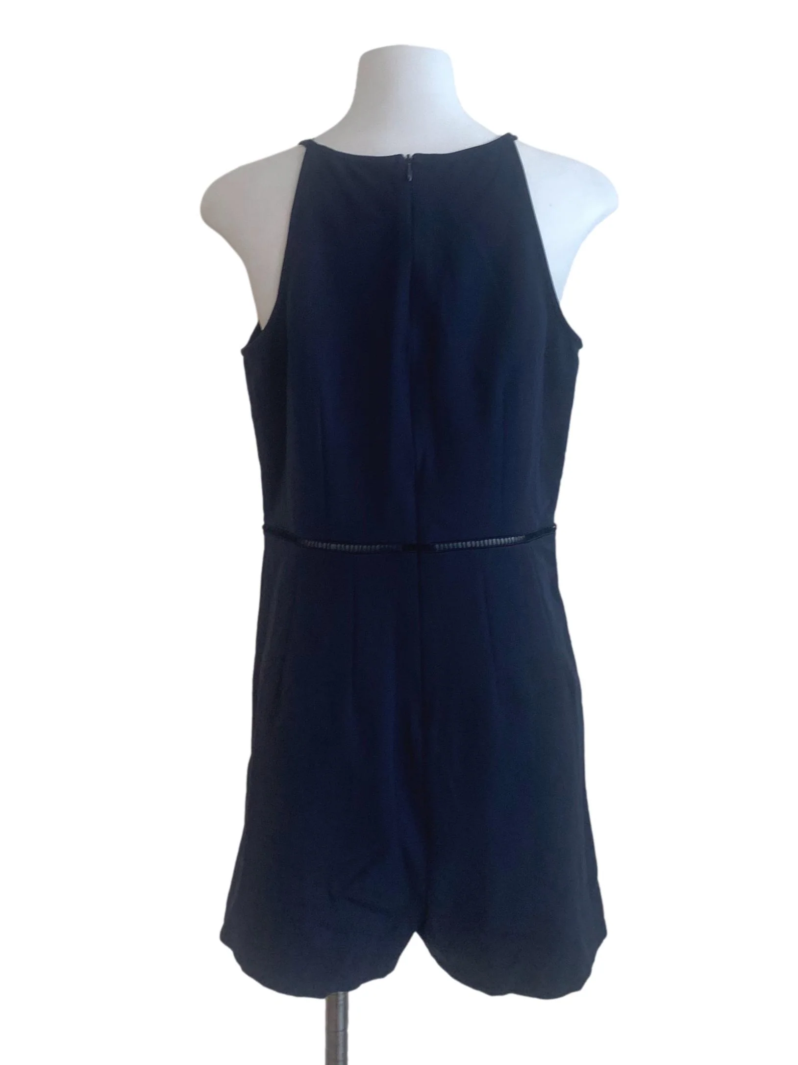 Navy Blue Pattern Romper - Image 2