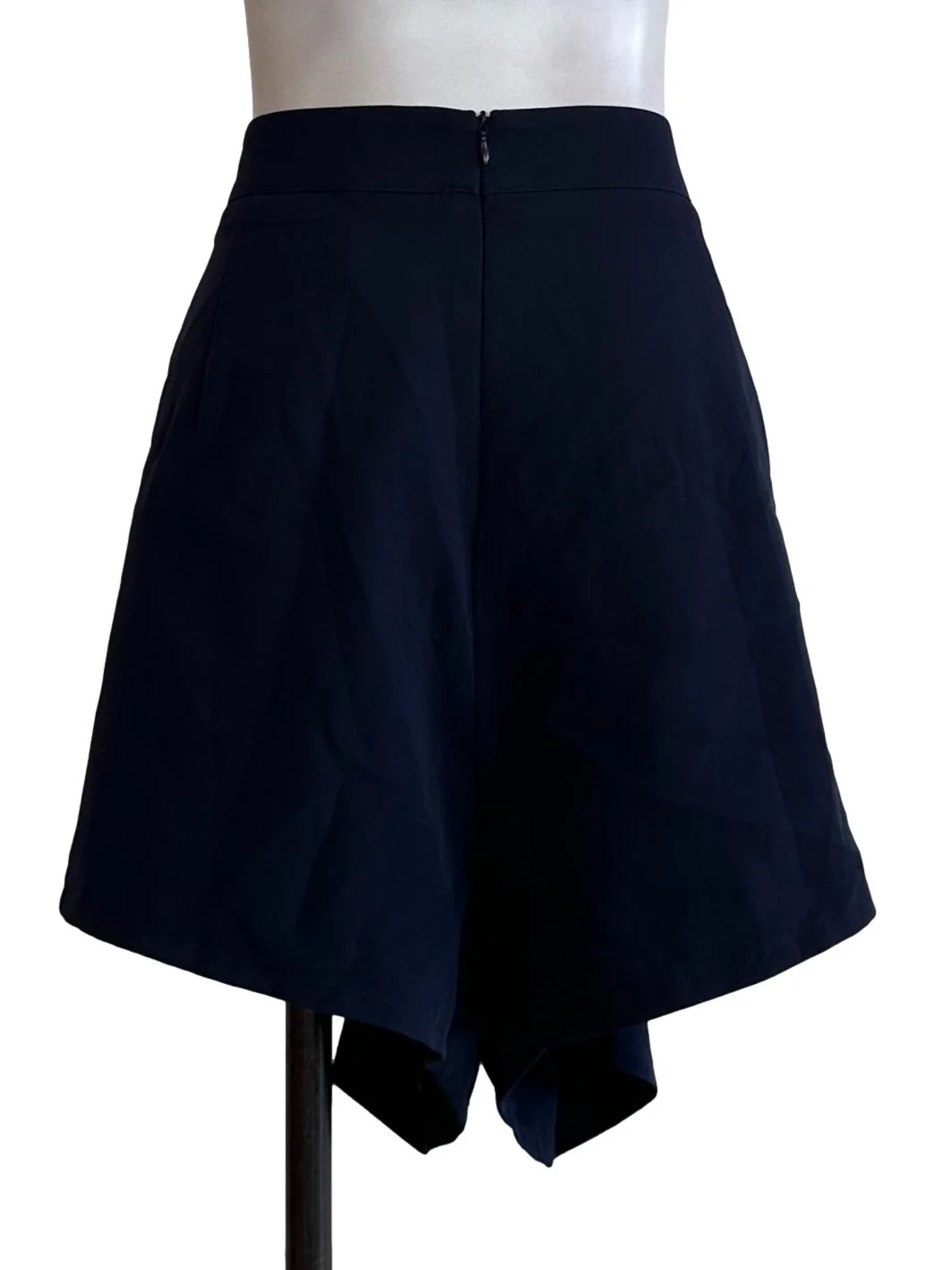 Navy Blue Plain Skorts - Image 2