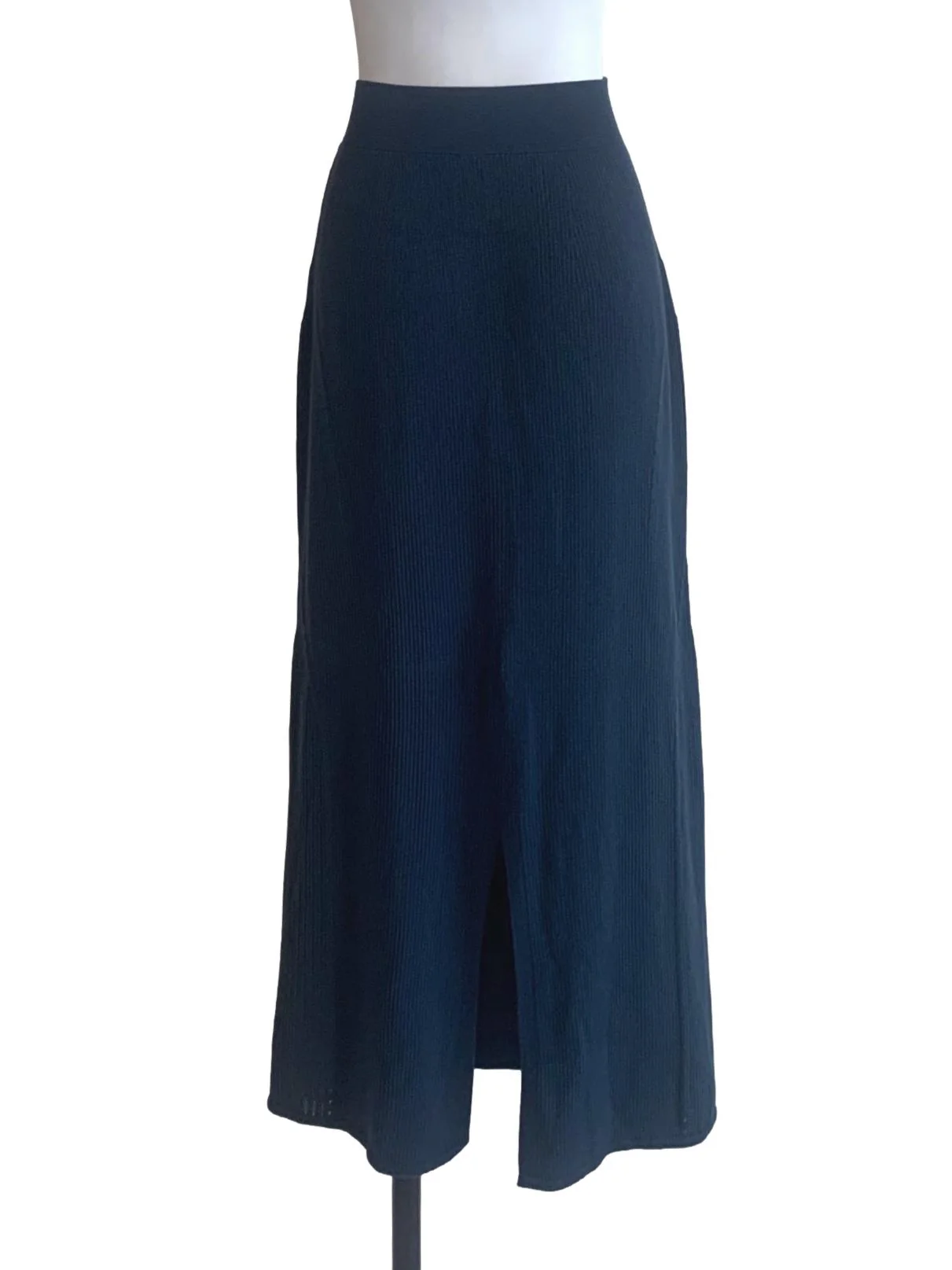 Navy Blue Staright Cut Skirts - Image 2