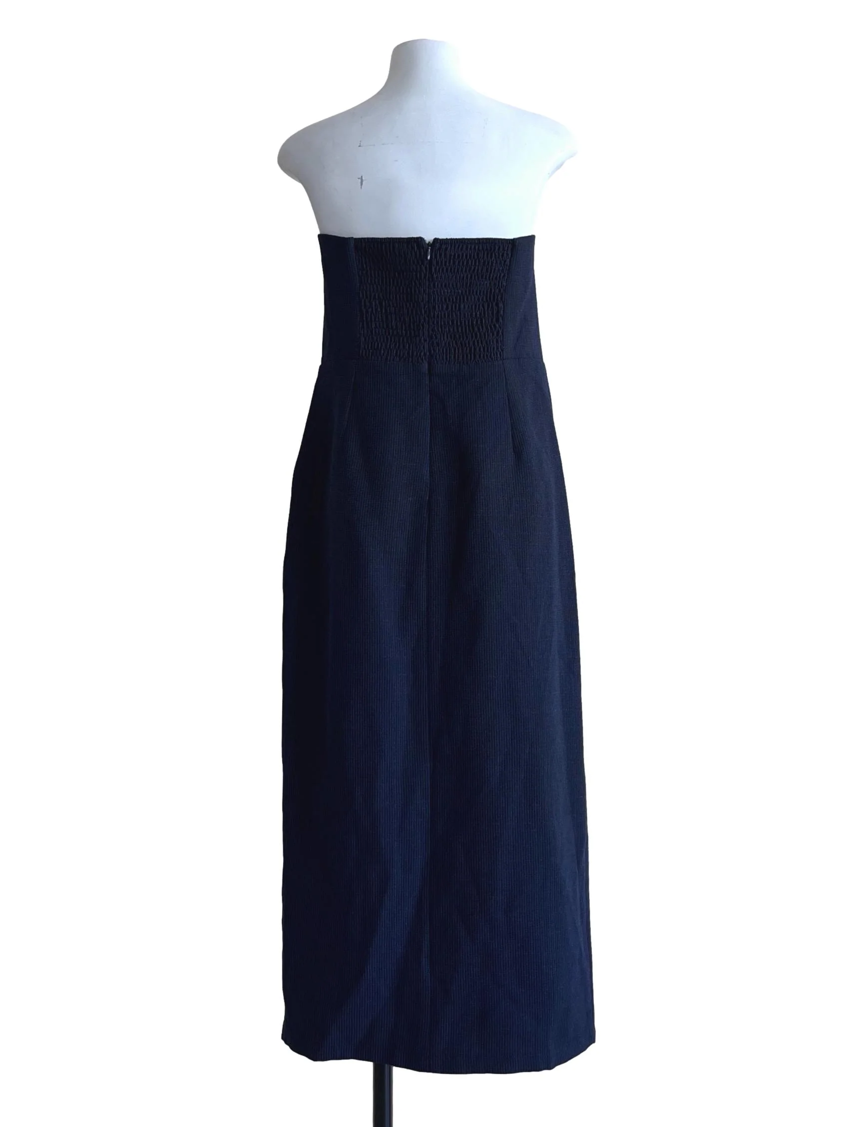 Navy Blue Strapless Dresses - Image 2