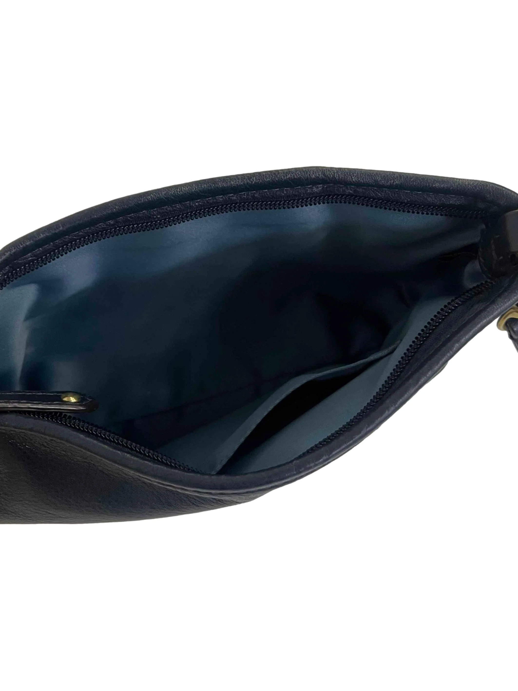 Navy PU Leather Mini Wristlet - Image 4