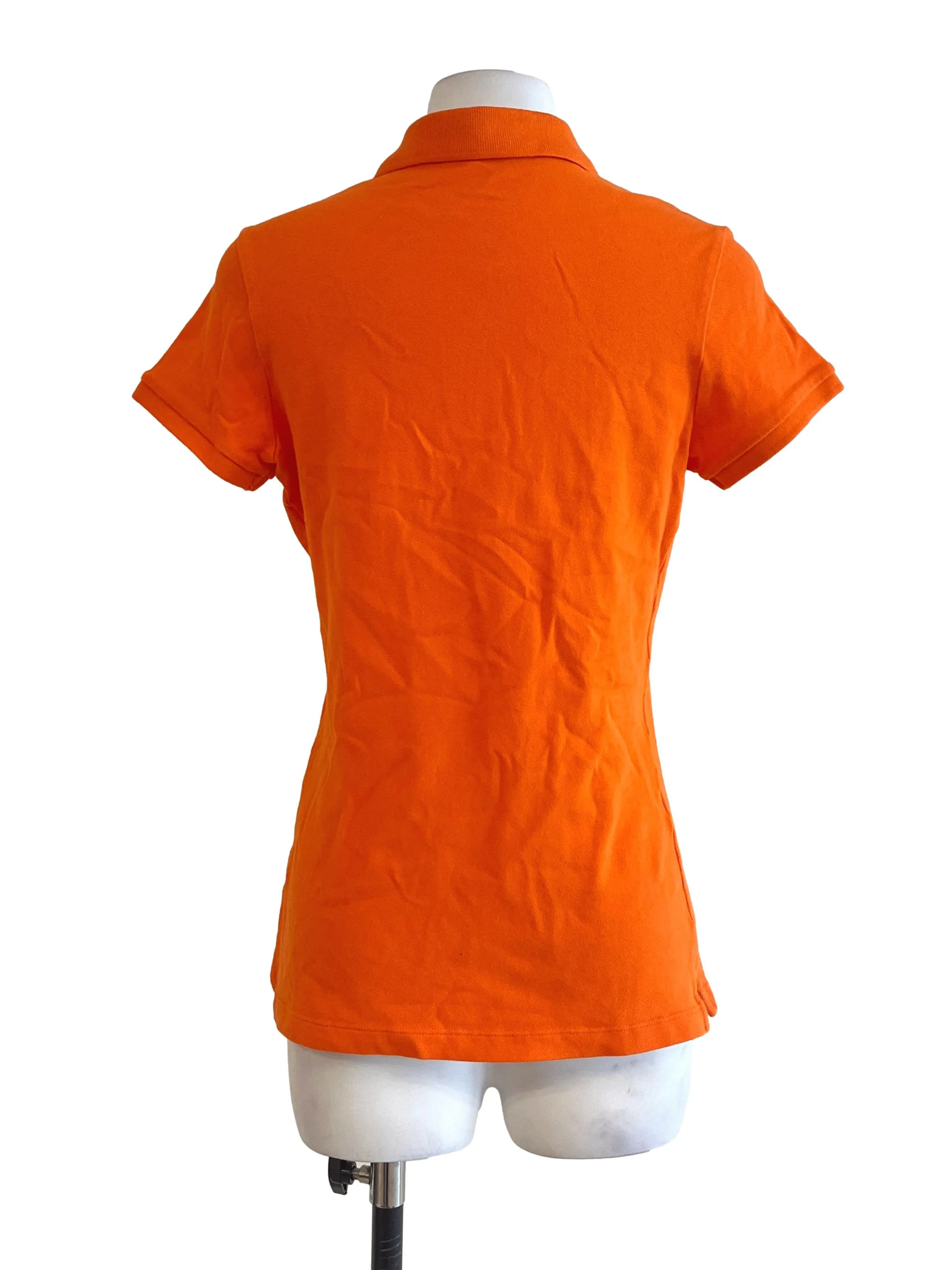Neon Orange Polo Shirt - Image 2
