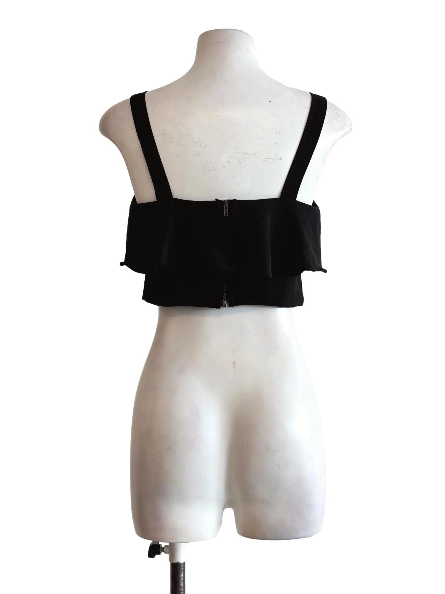 Night Black Layered Camisole Top TTR - Image 2