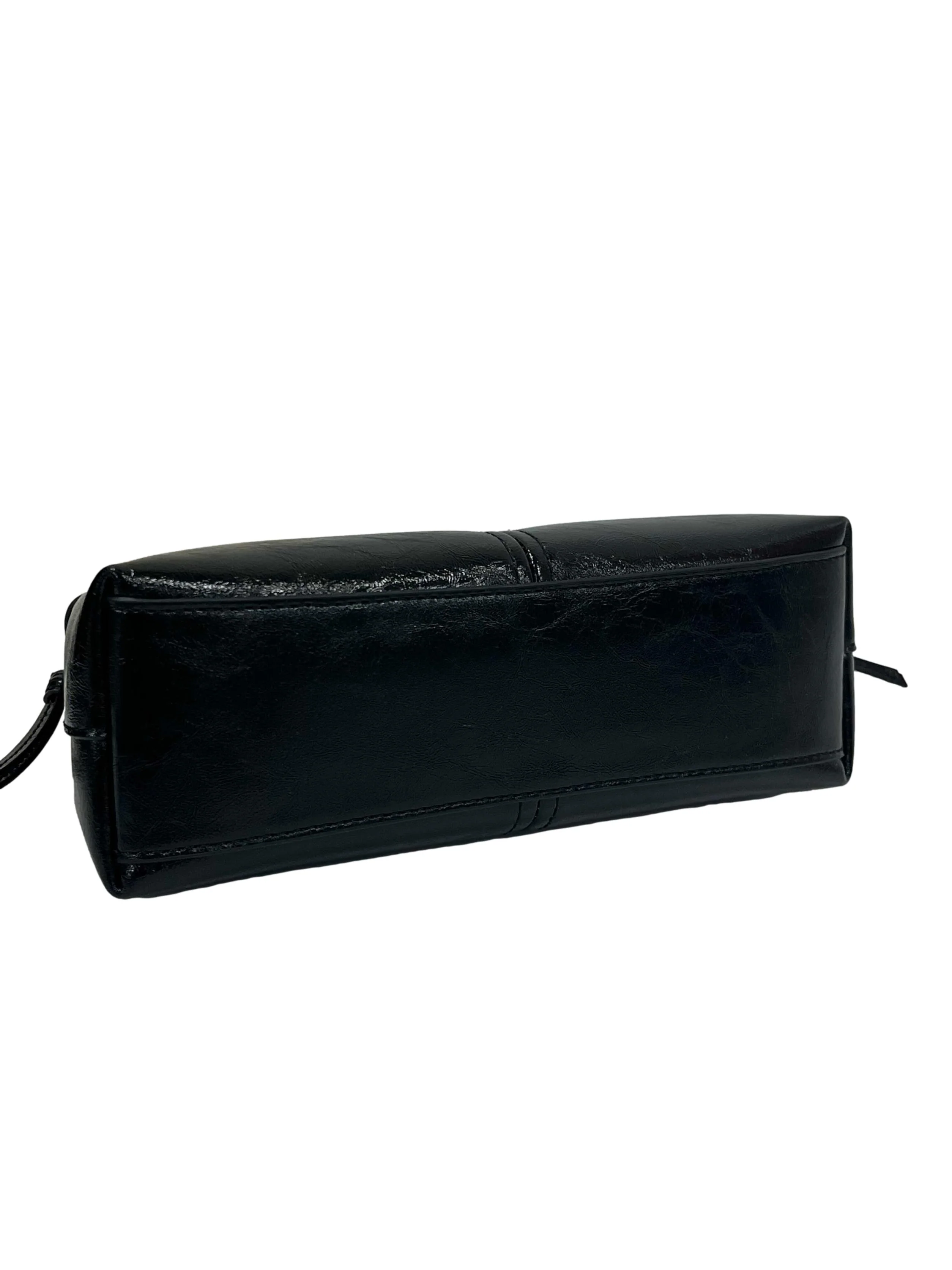 Noir Noane Top Handle Bag With Detachable Crossbody Strap - Image 4