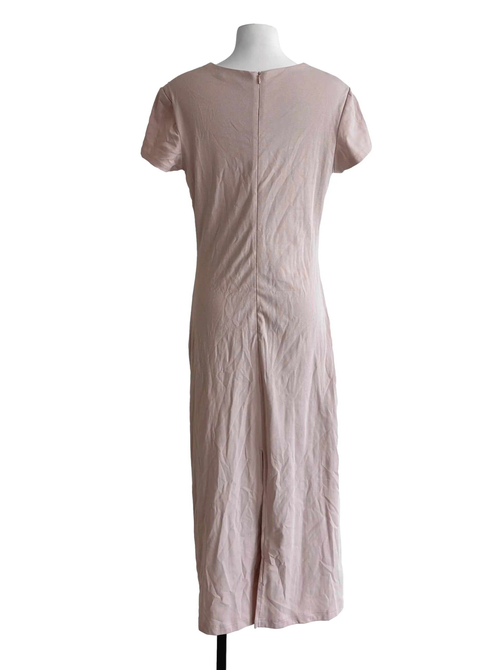 Nude Pink Bodycon Dress - Image 2