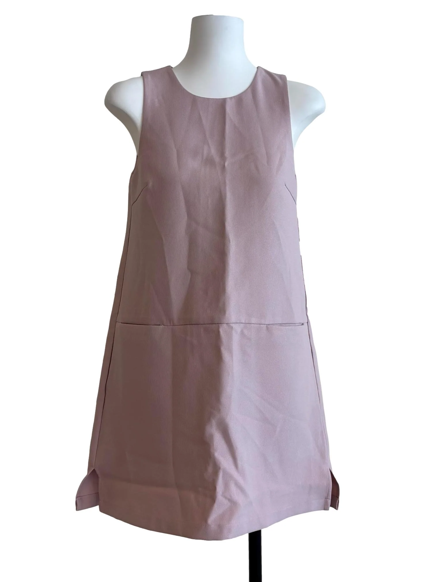 Nude Pink Sleeveless Dress