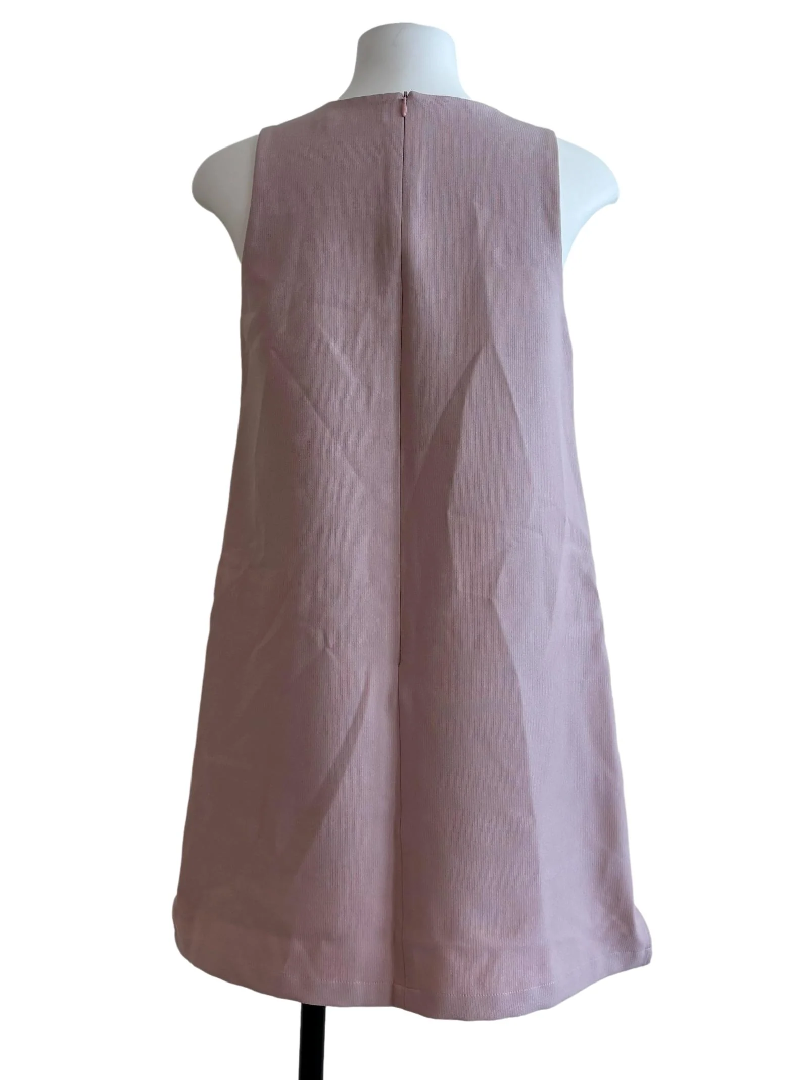 Nude Pink Sleeveless Dress - Image 2