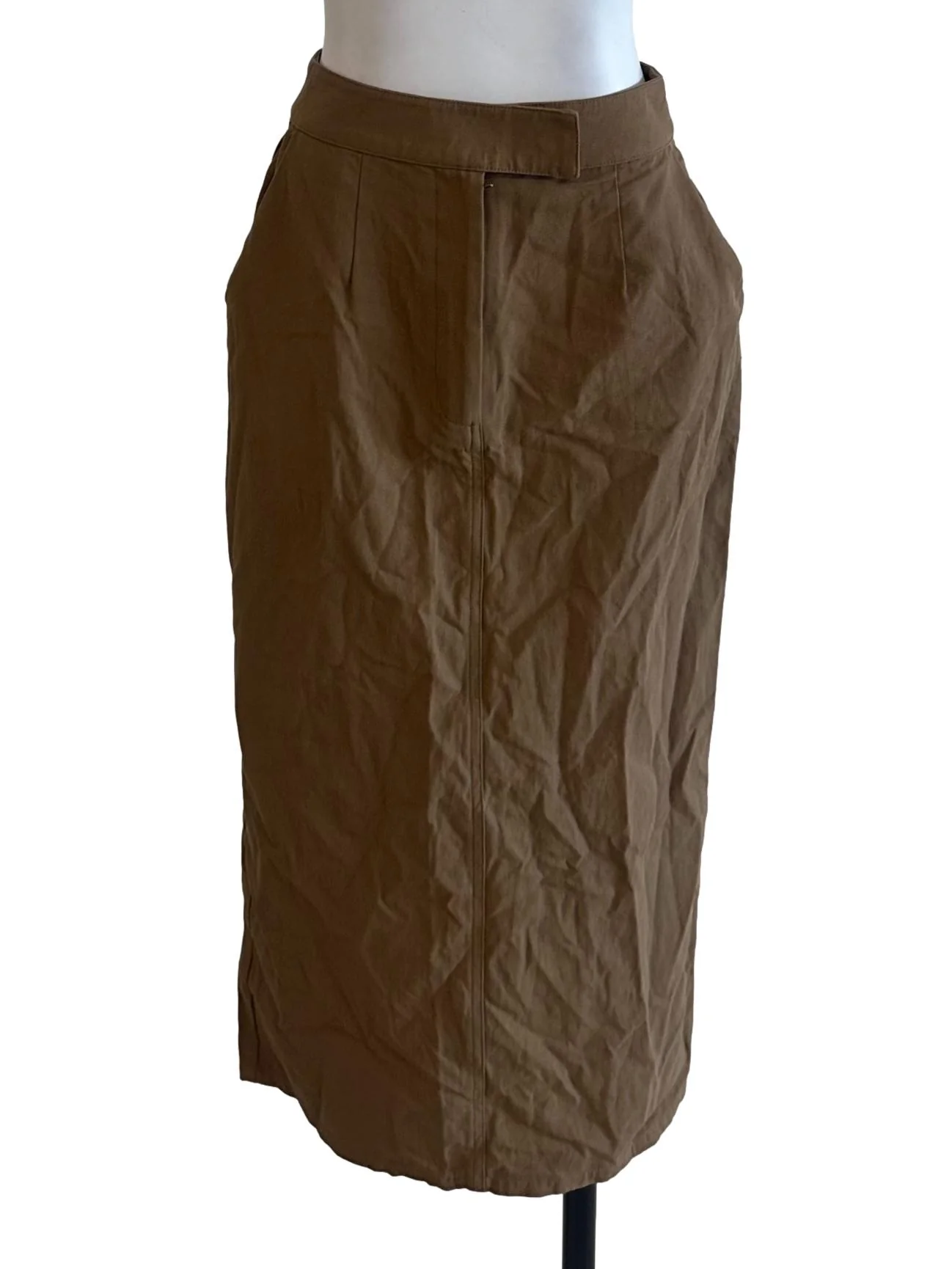 Oak Brown Pencil Skirt OSN