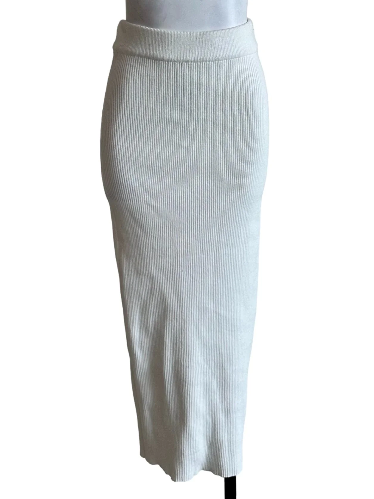 Off White Pencil Skirt