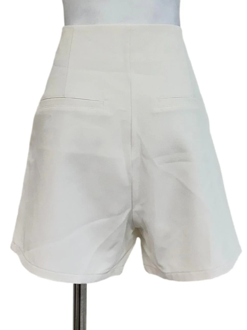 Off White Plain Skort - Image 2