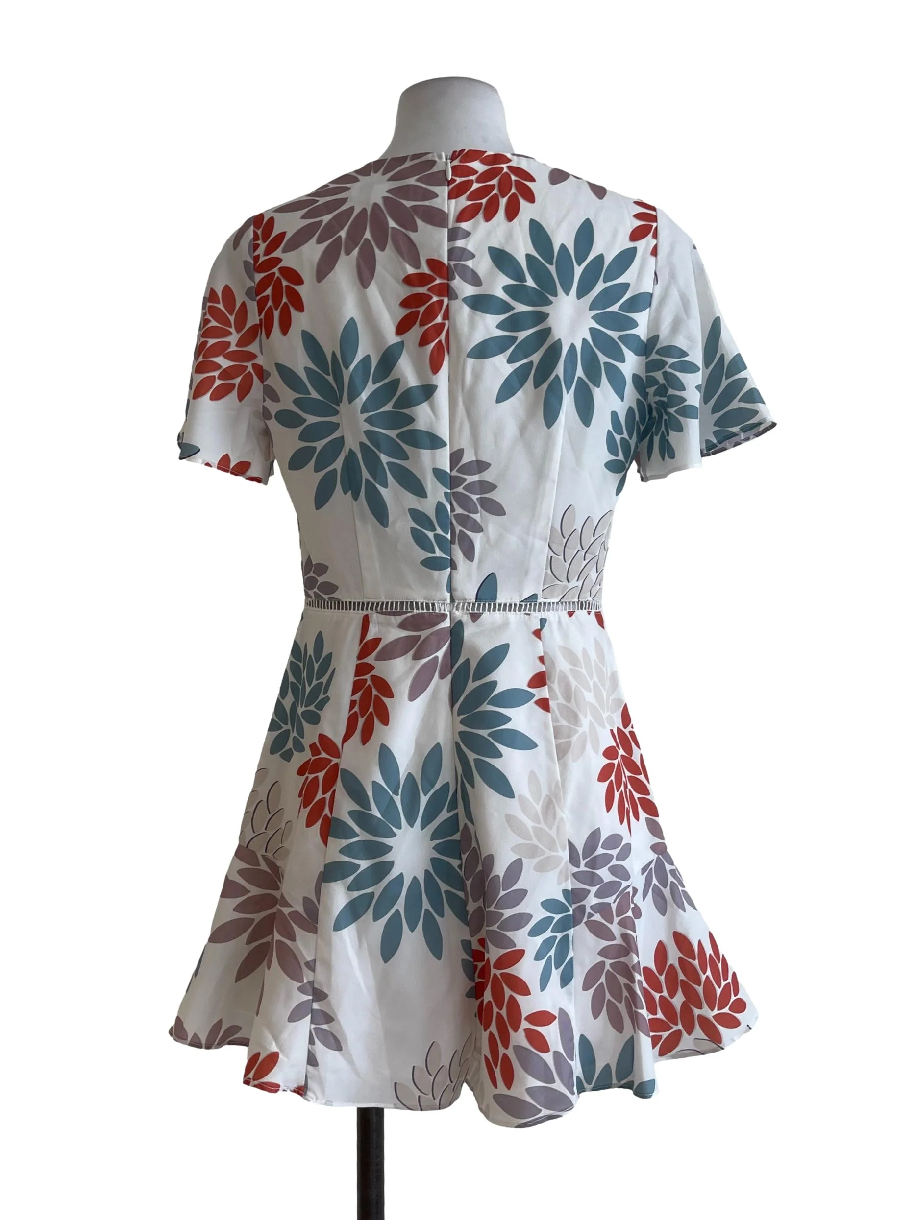 Off White Printed Romper LB - Image 2