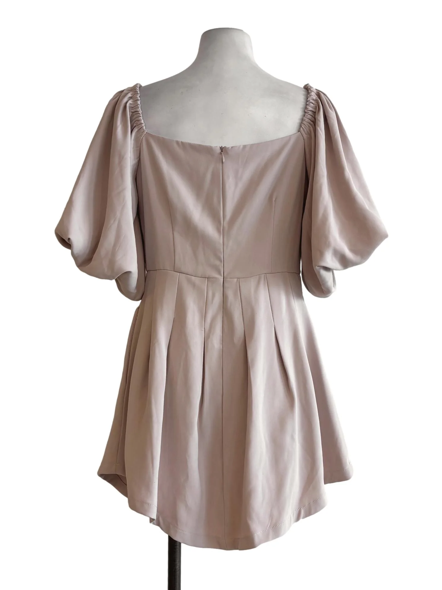 Old Wood Sweetheart Neckline Dress - Image 2