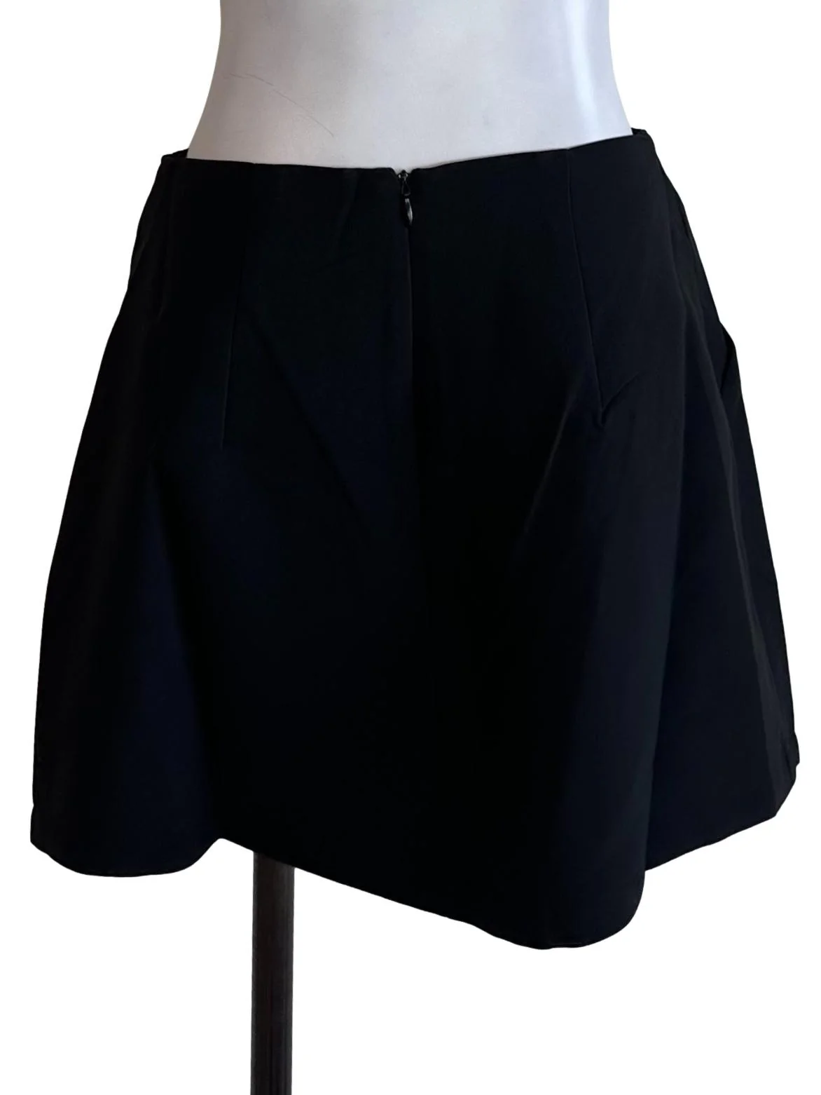 Onyx Black Casual Skorts - Image 2