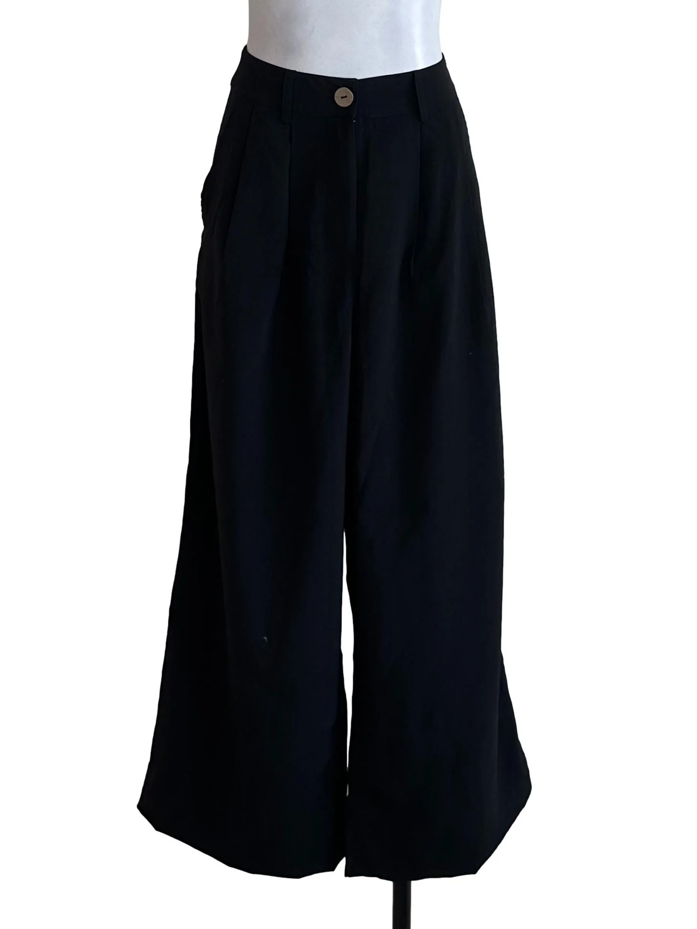 Onyx Black Flare Long Pants