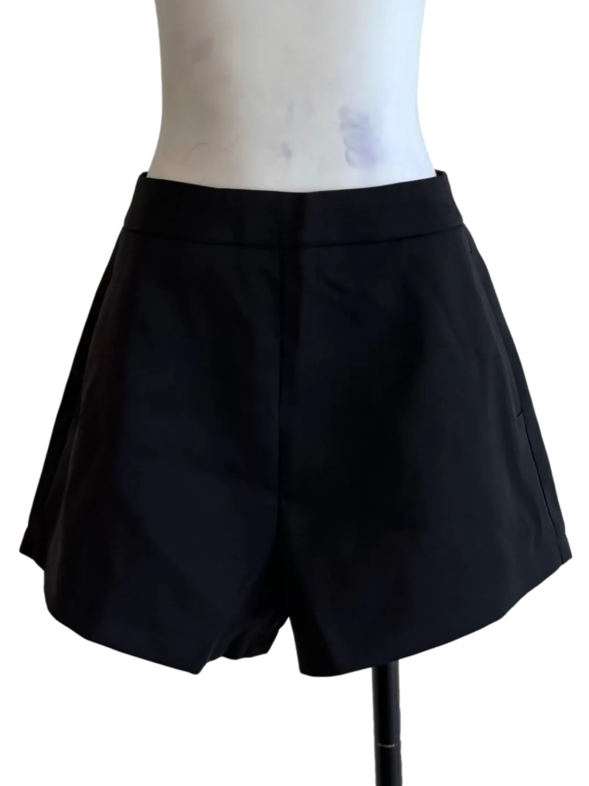 Onyx Black Formal Shorts