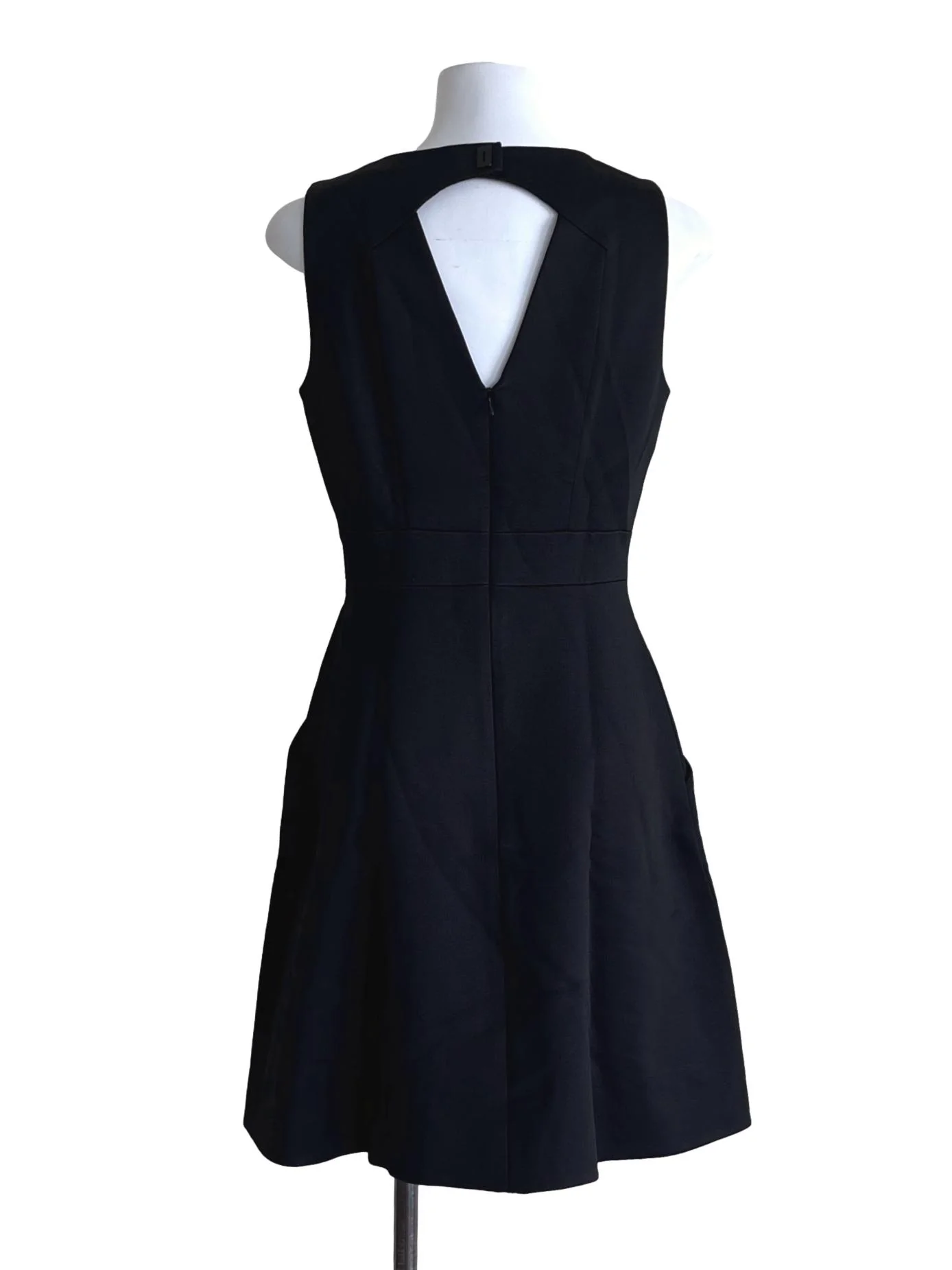 Onyx Black Halter Mini Dresses - Image 2