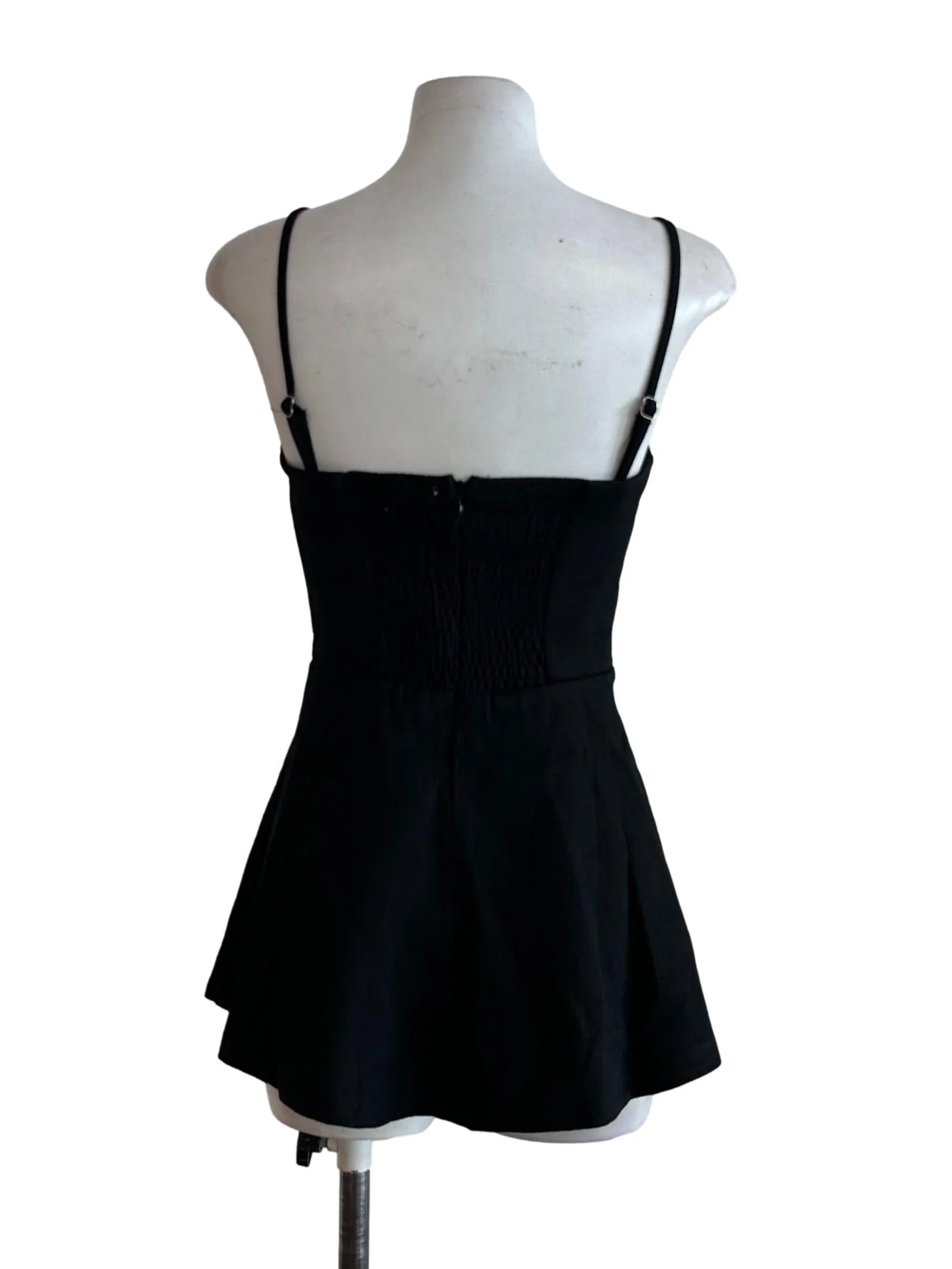 Onyx Black Spaghetti Top - Image 2
