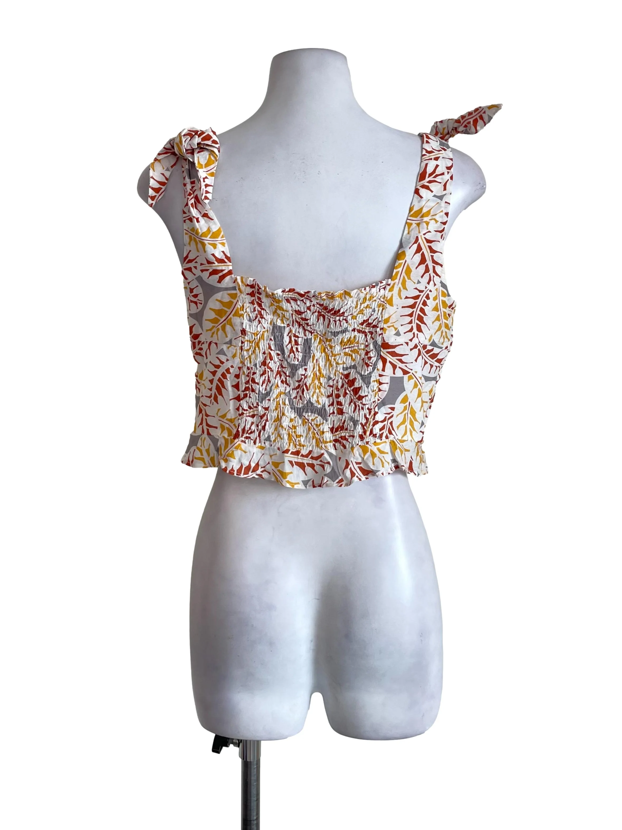 Orange Tie Knot Mini Top - Image 2