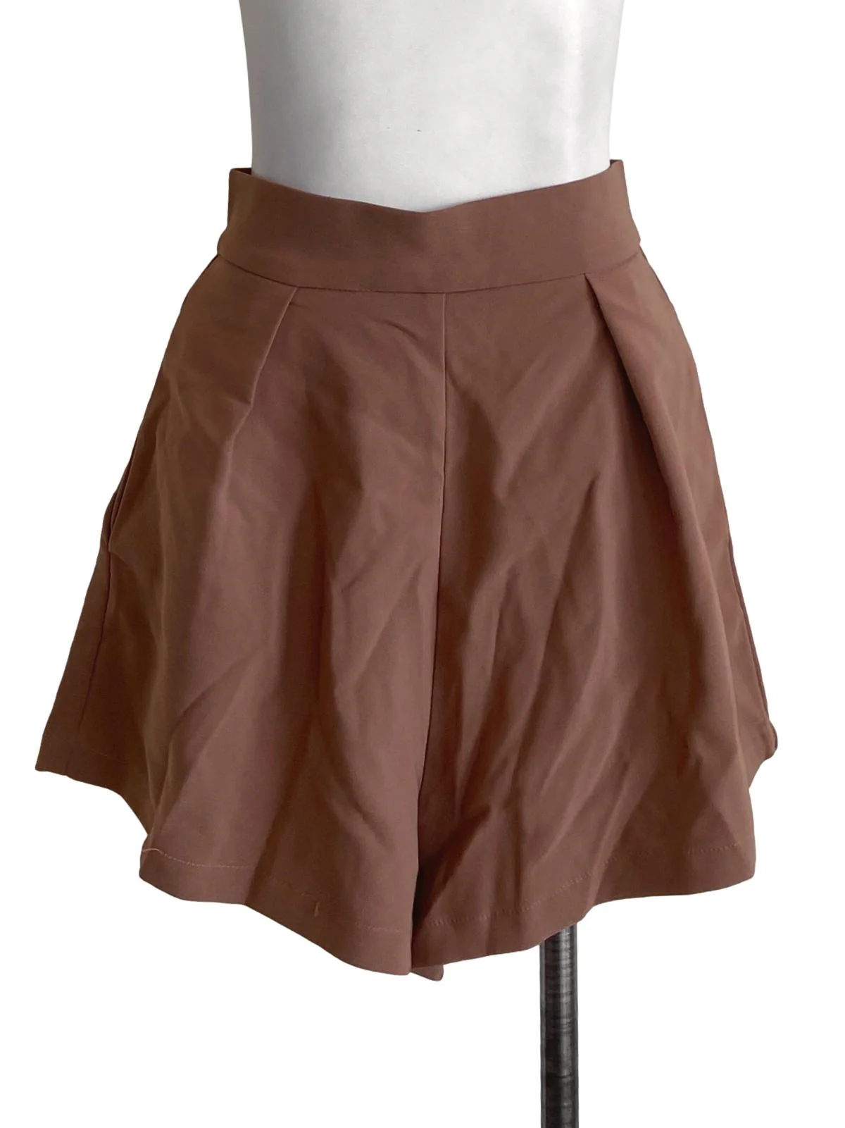 Orange Twill Short Pants