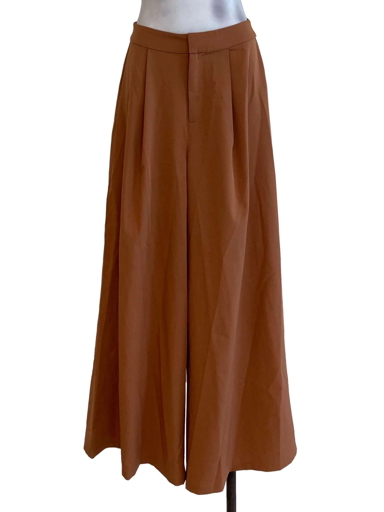 Orange Wide Pants