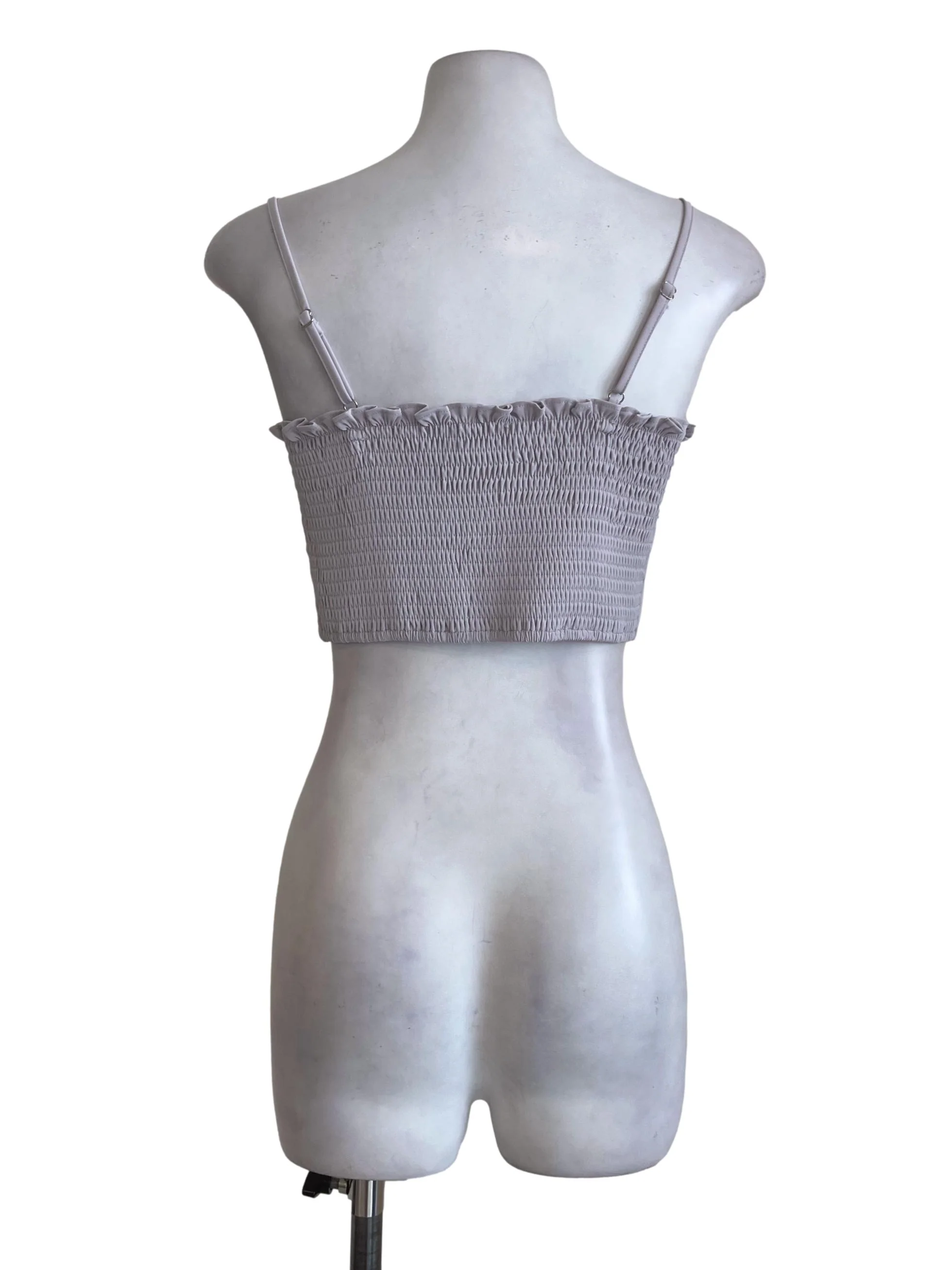 Pale Lilac Crop Camisole - Image 2