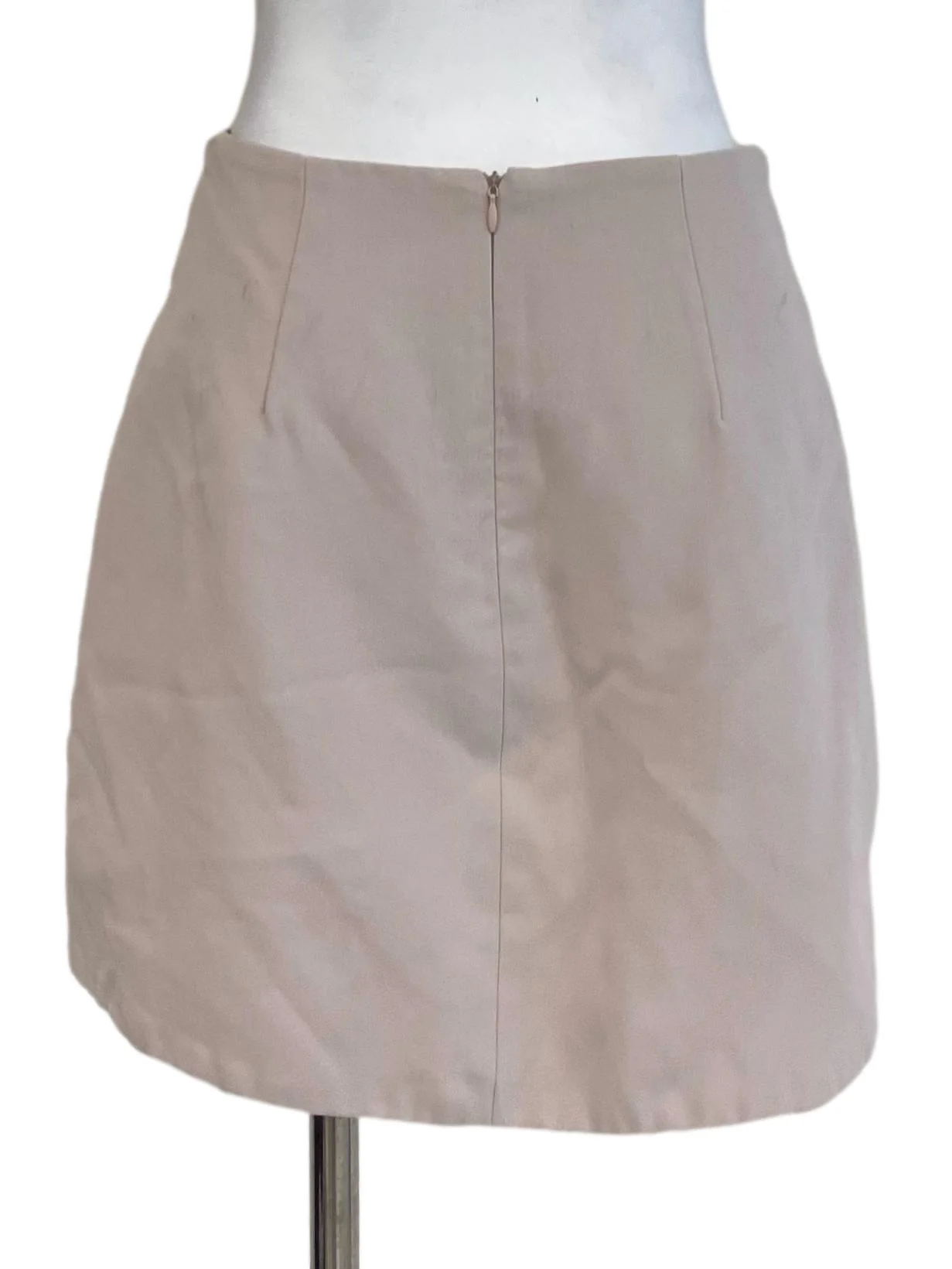 Pale Nude Cross Layer Skirt - Image 2
